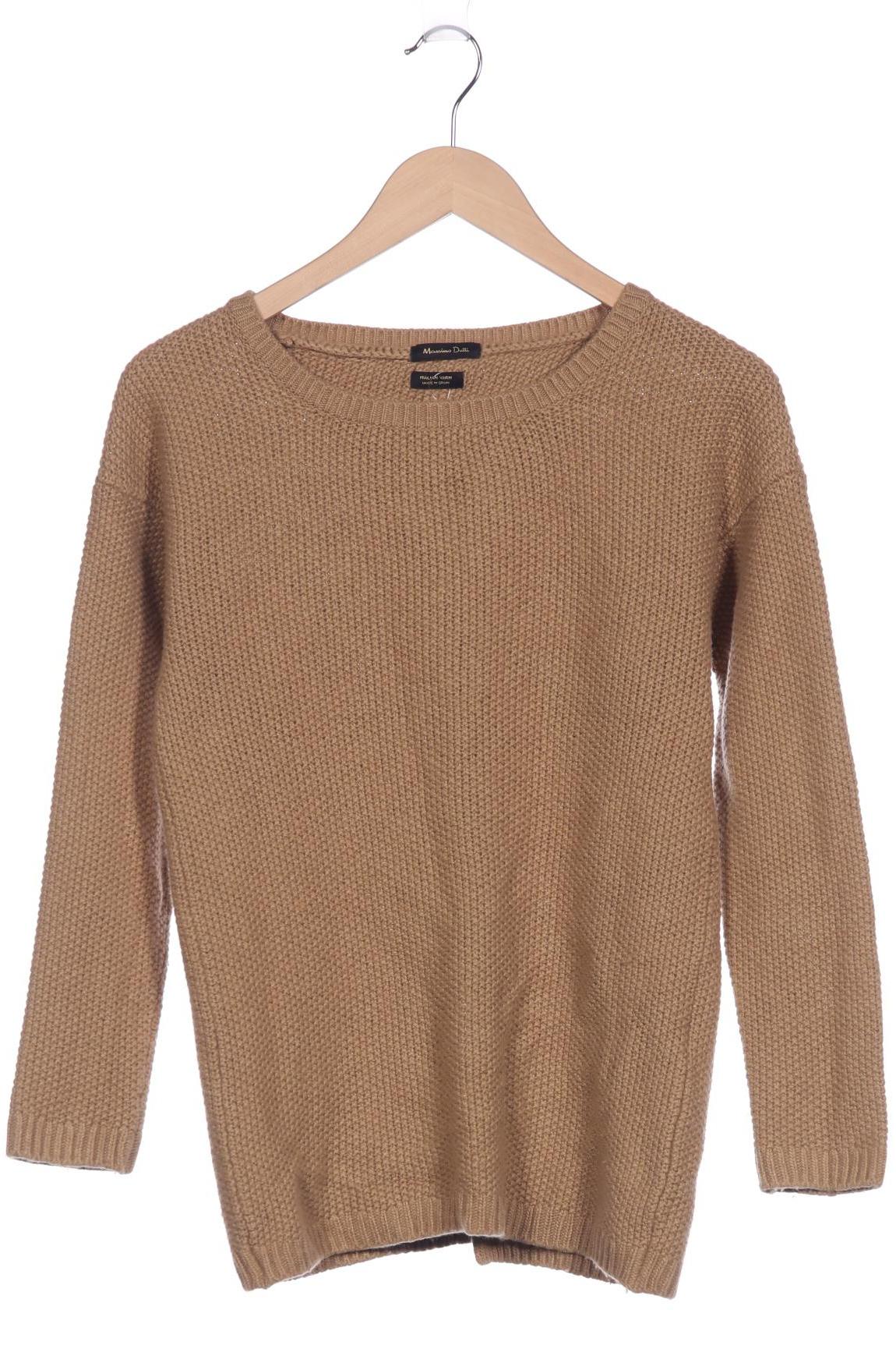 

Massimo Dutti Damen Pullover, beige, Gr. 38