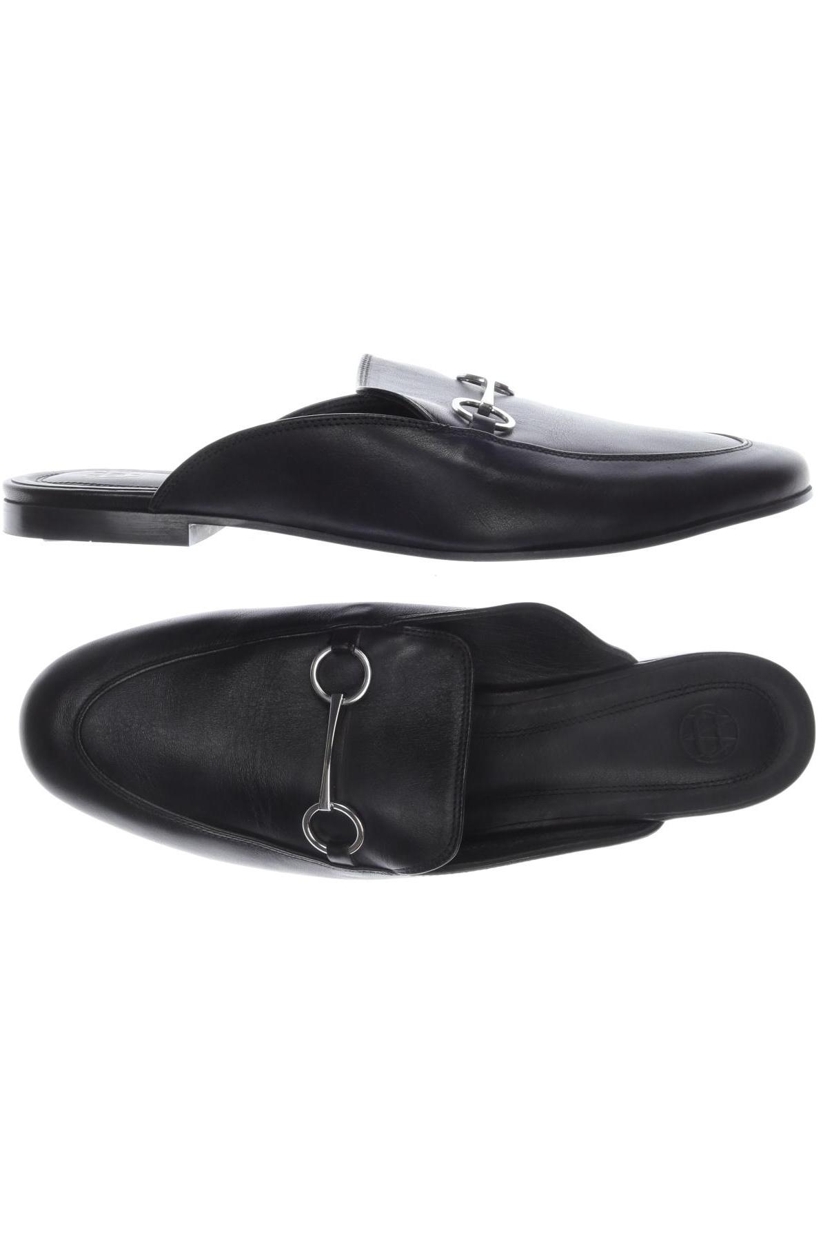 

Massimo Dutti Damen Sandale, schwarz, Gr. 40