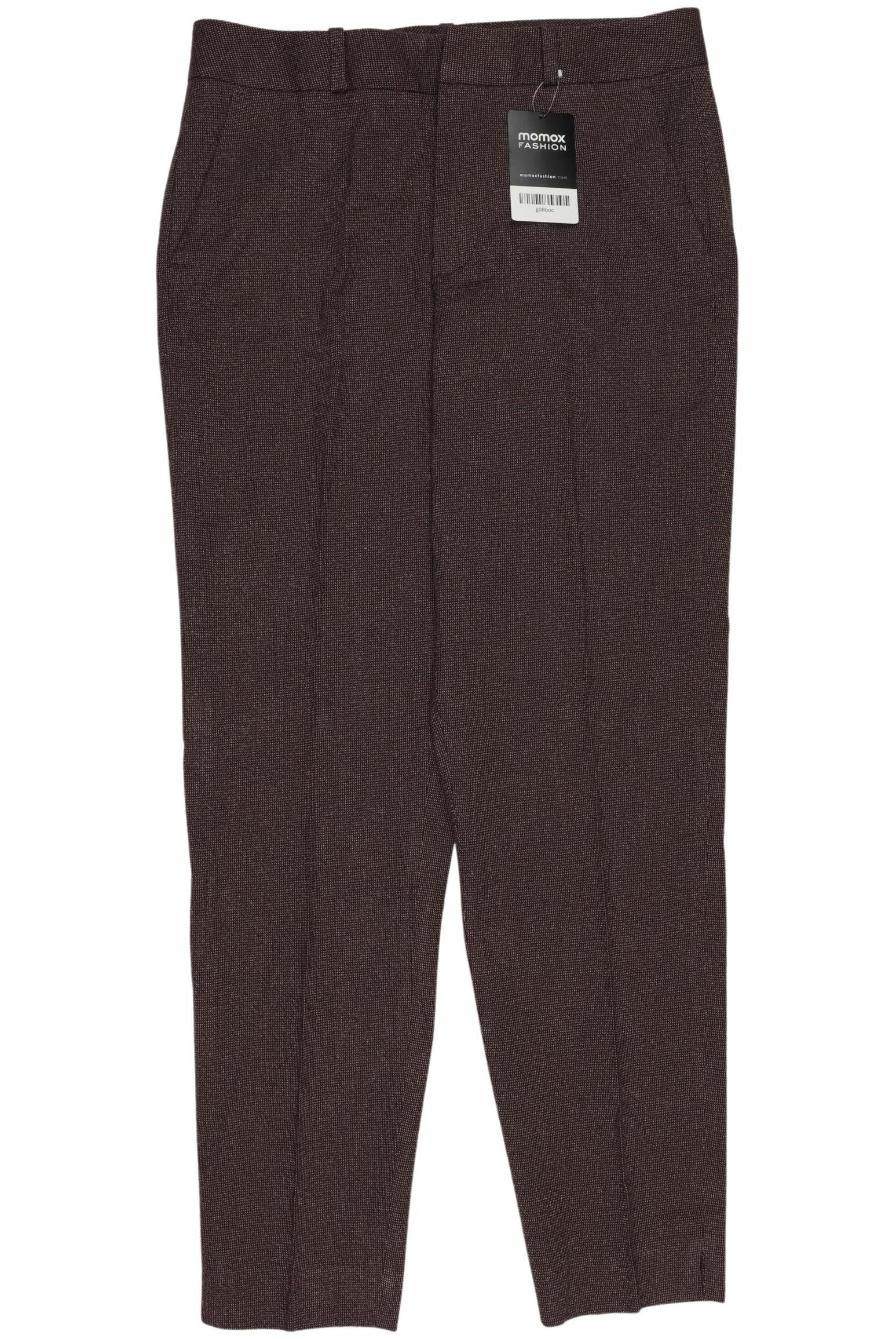 

Massimo Dutti Damen Stoffhose, bordeaux, Gr. 38