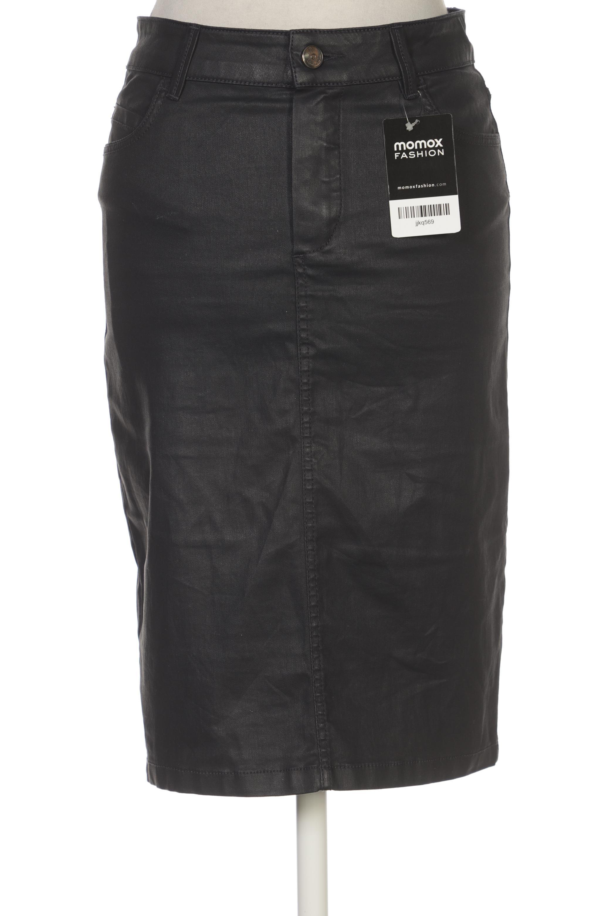 Thumbnail - Massimo Dutti Damen Rock, marineblau, Gr. 34
