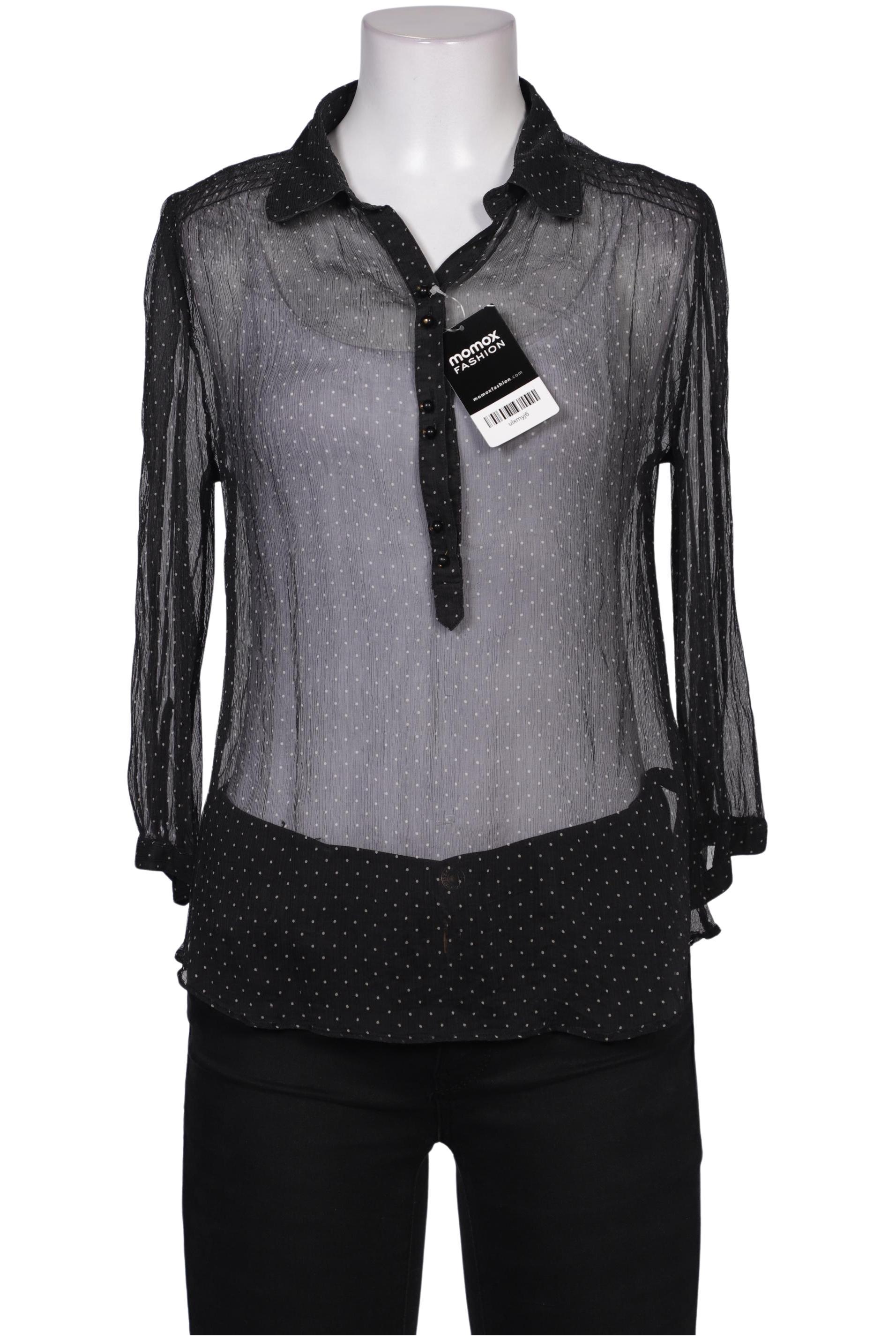 

Massimo Dutti Damen Bluse, schwarz, Gr. 36