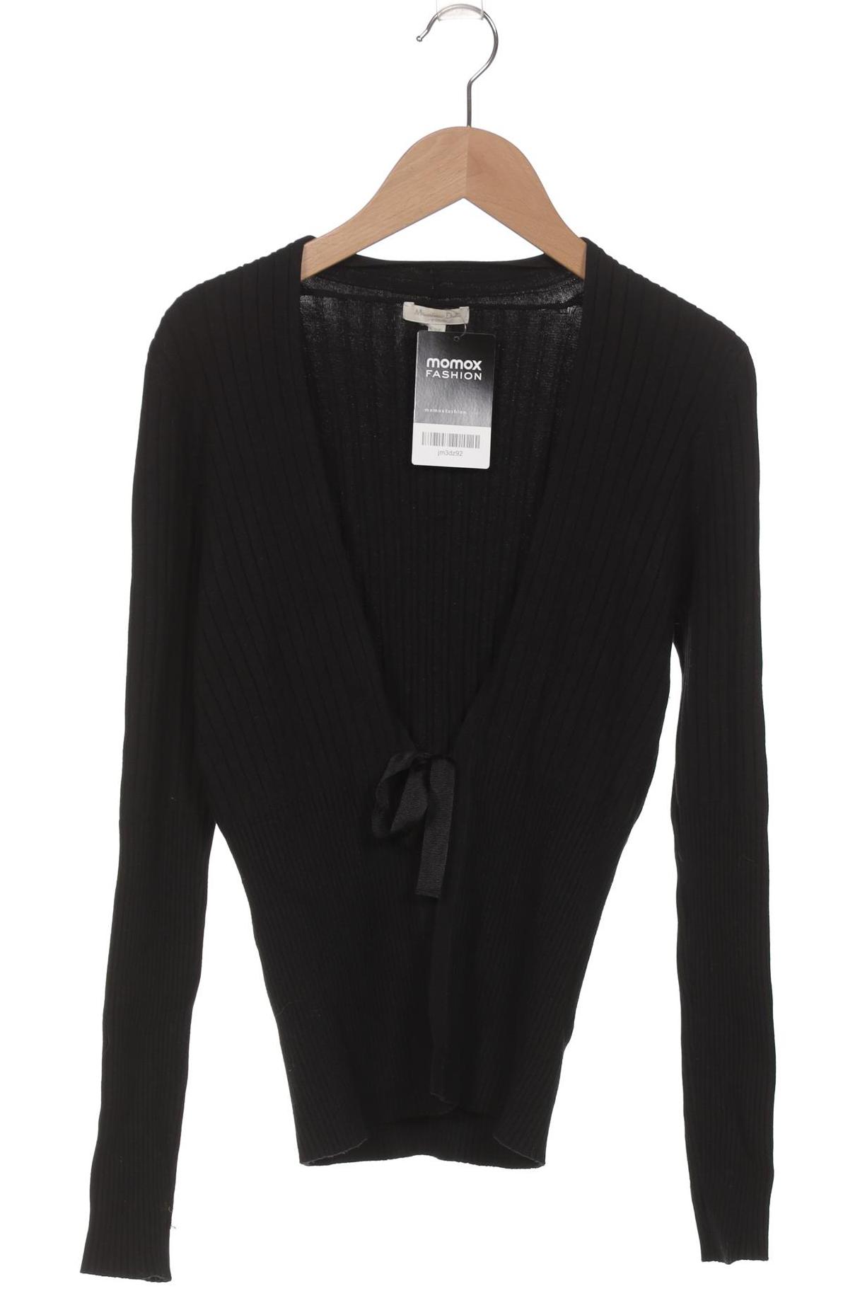 

Massimo Dutti Damen Strickjacke, schwarz, Gr. 38