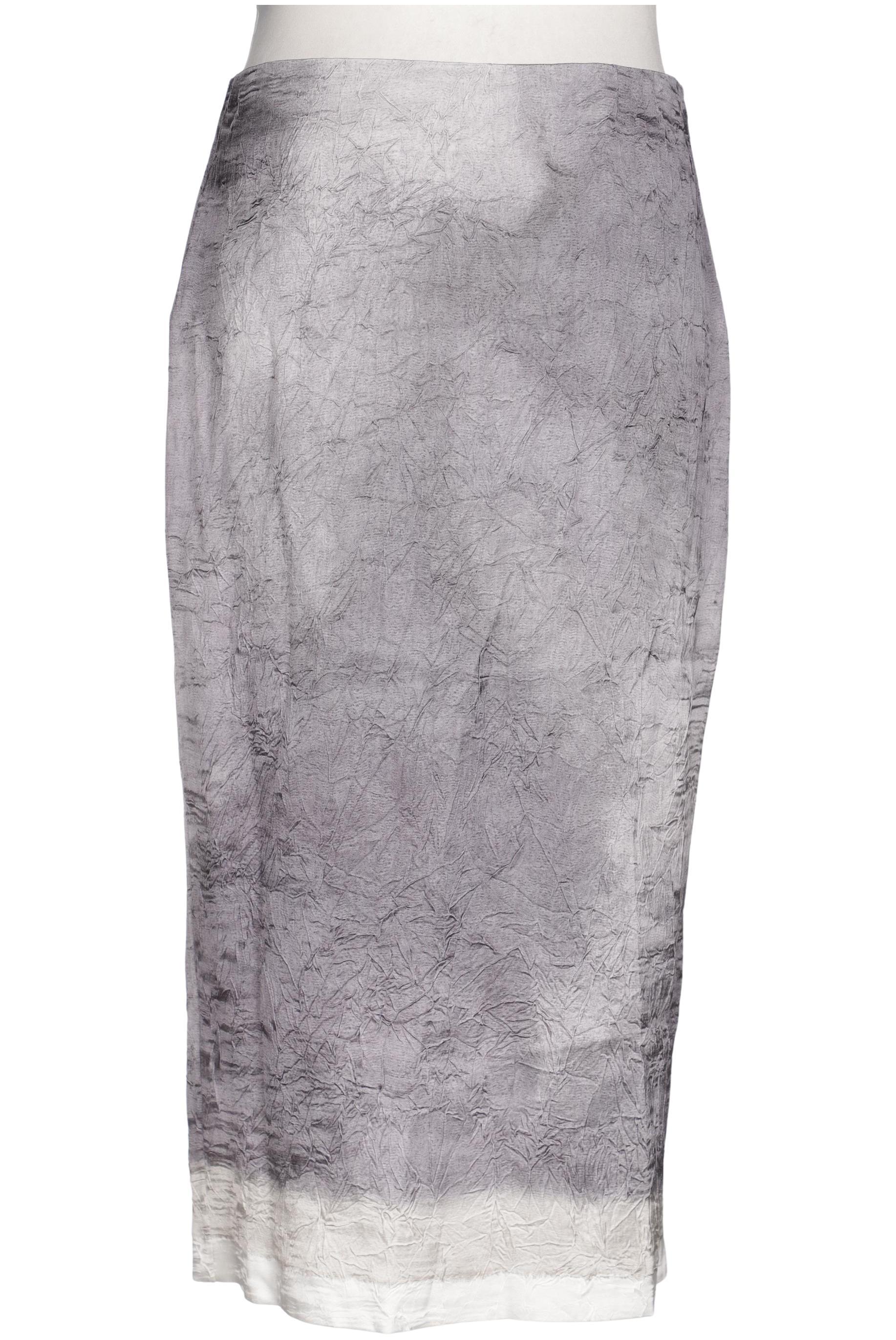 

Massimo Dutti Damen Rock, grau, Gr. 42