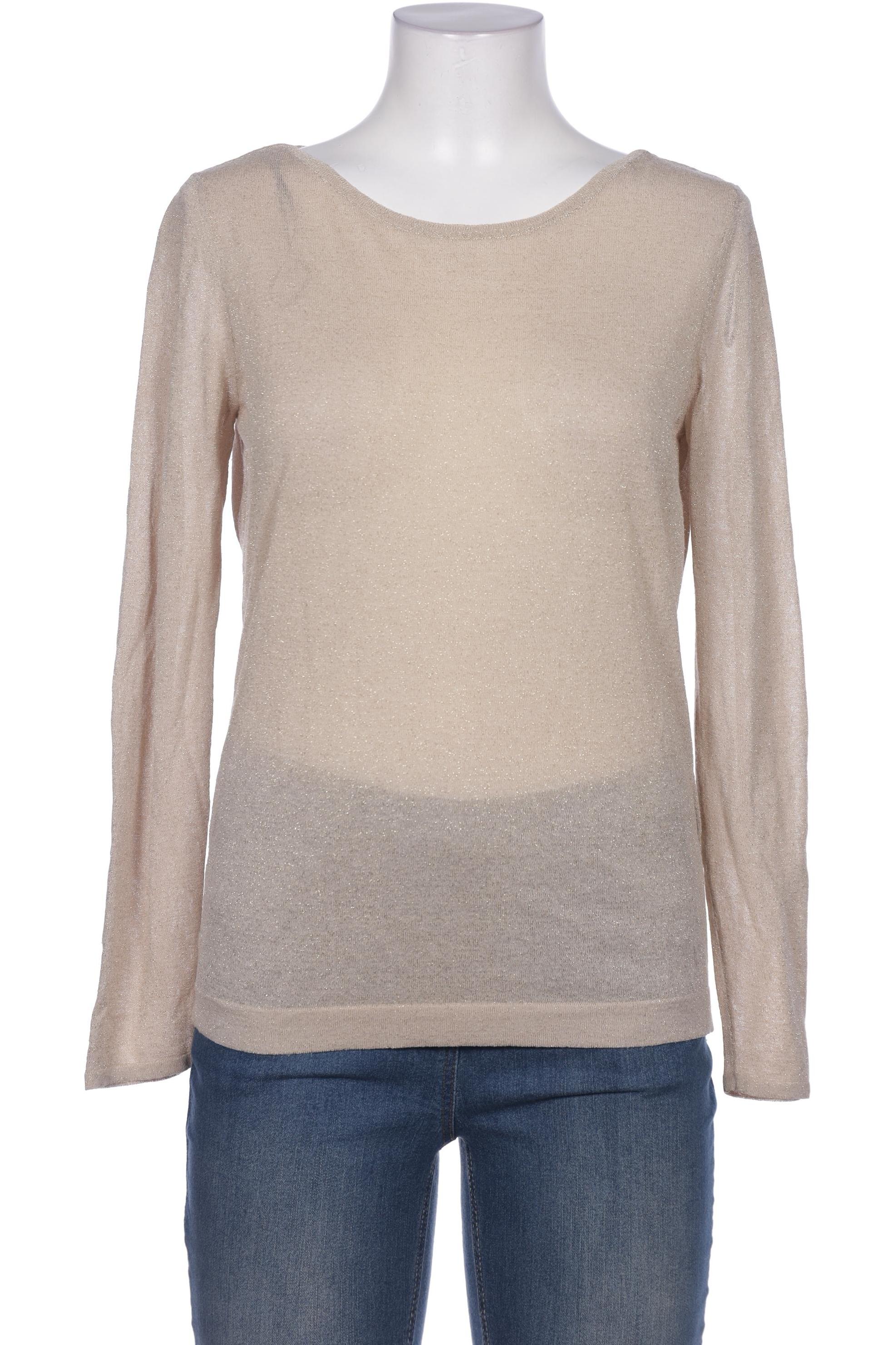 

Massimo Dutti Damen Langarmshirt, beige, Gr. 38