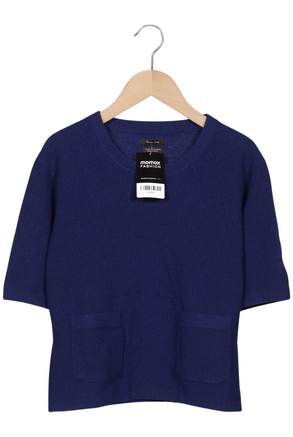 

Massimo Dutti Damen Pullover, marineblau, Gr. 36