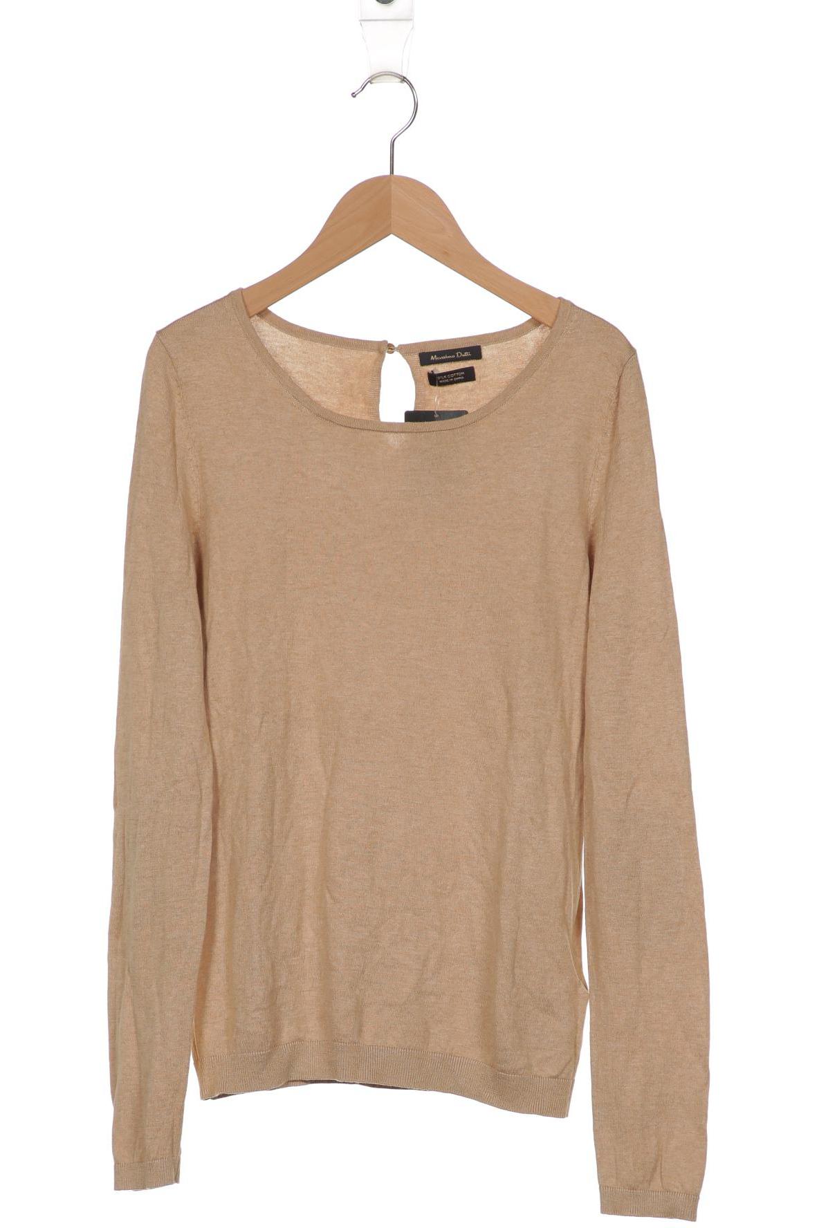 

Massimo Dutti Damen Pullover, beige