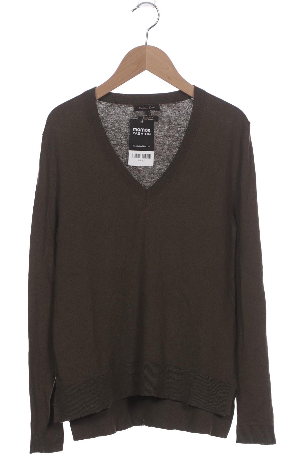 

Massimo Dutti Damen Pullover, grün, Gr. 38