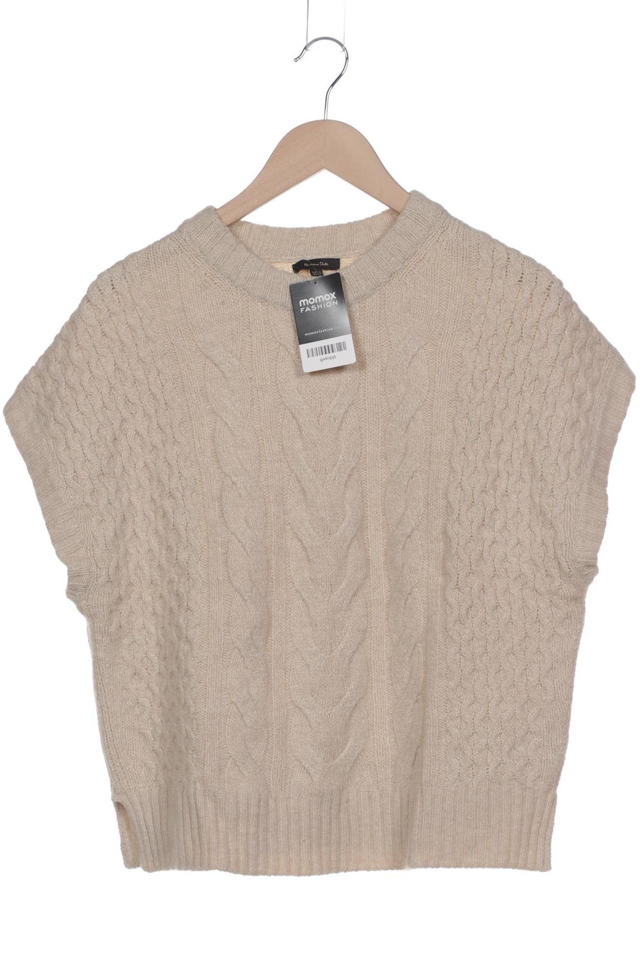 

Massimo Dutti Damen Pullover, beige, Gr. 36