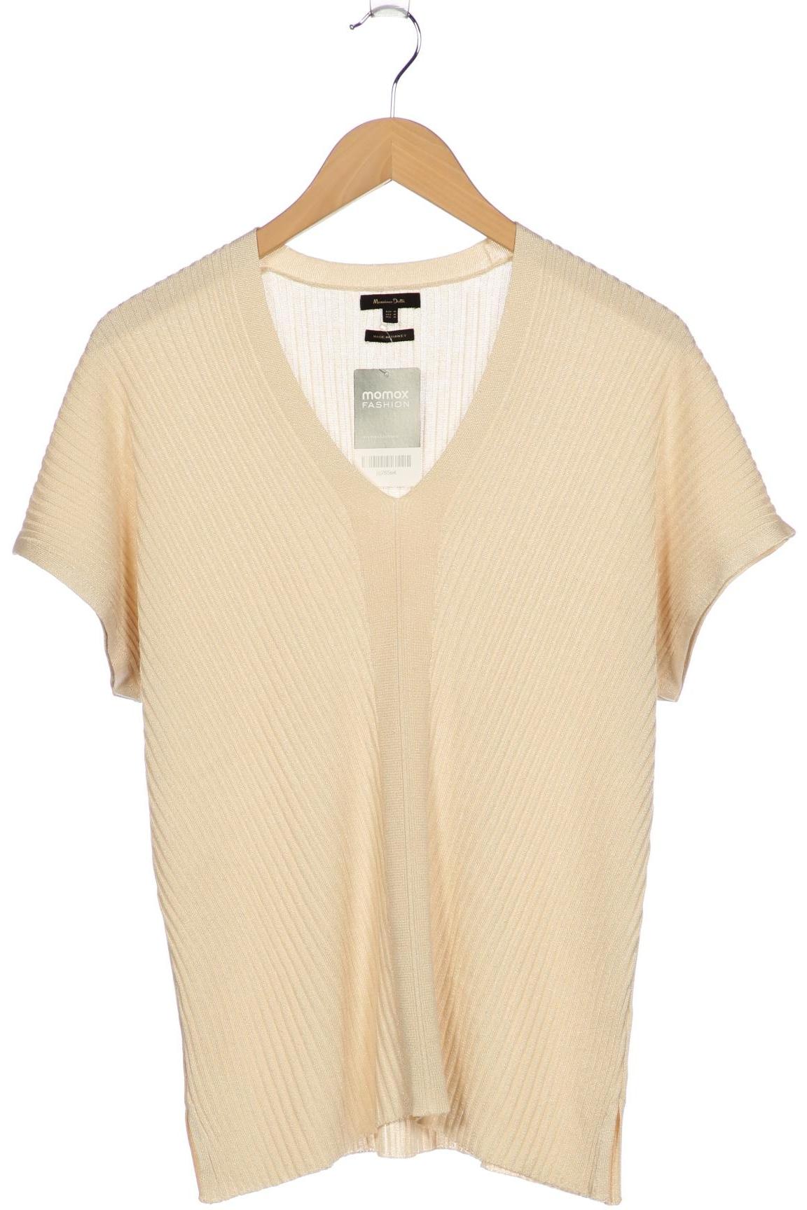 

Massimo Dutti Damen Pullover, cremeweiß, Gr. 38