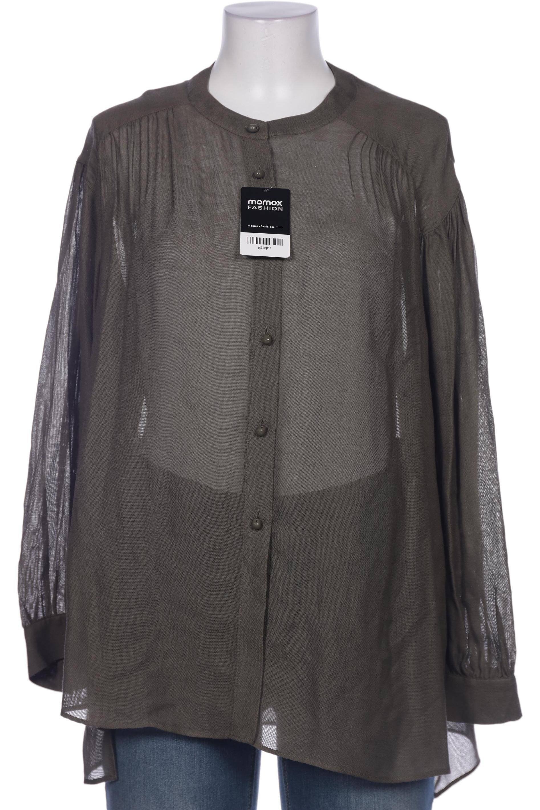 

Massimo Dutti Damen Bluse, grün, Gr. 38