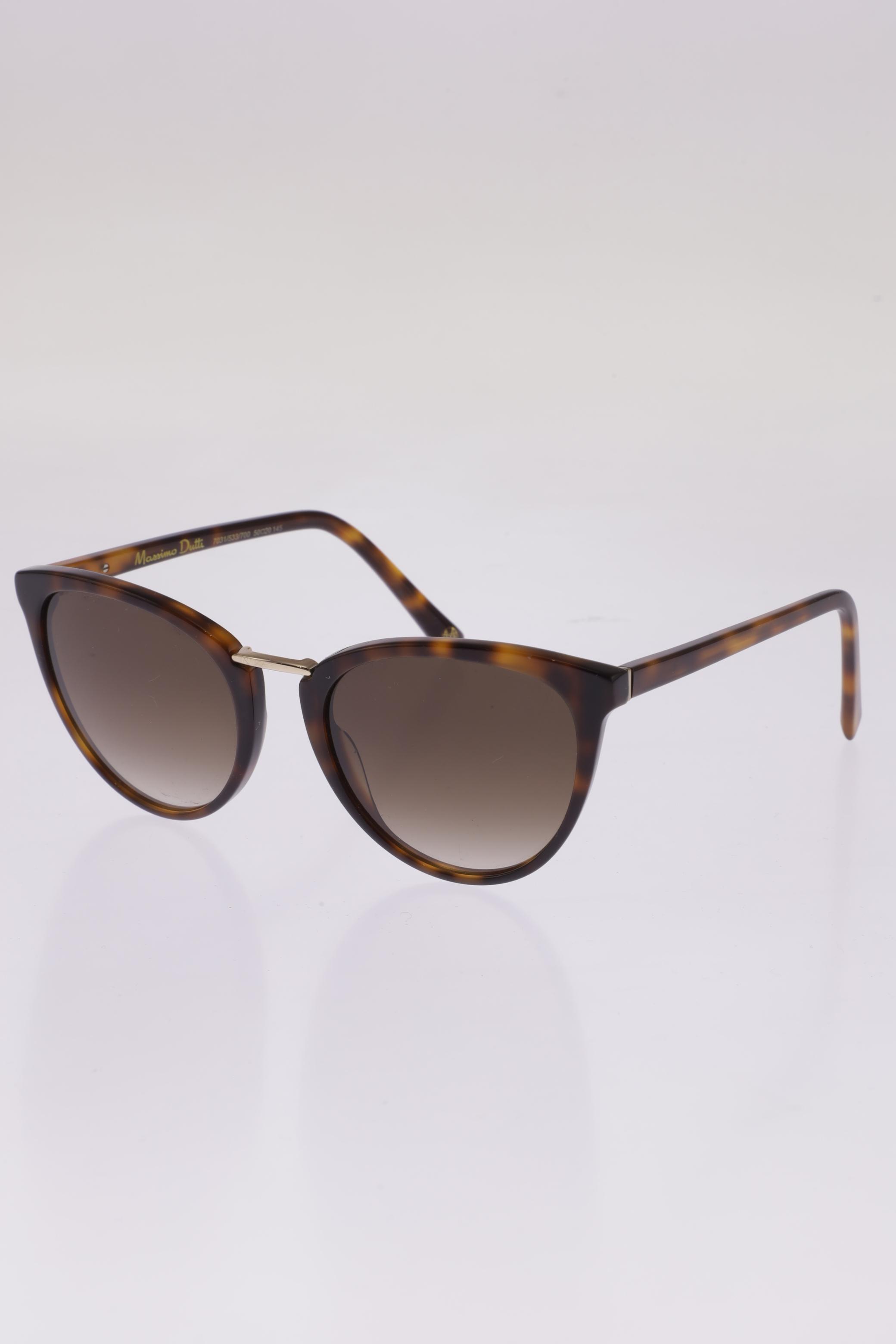 

Massimo Dutti Damen Sonnenbrille, braun, Gr.