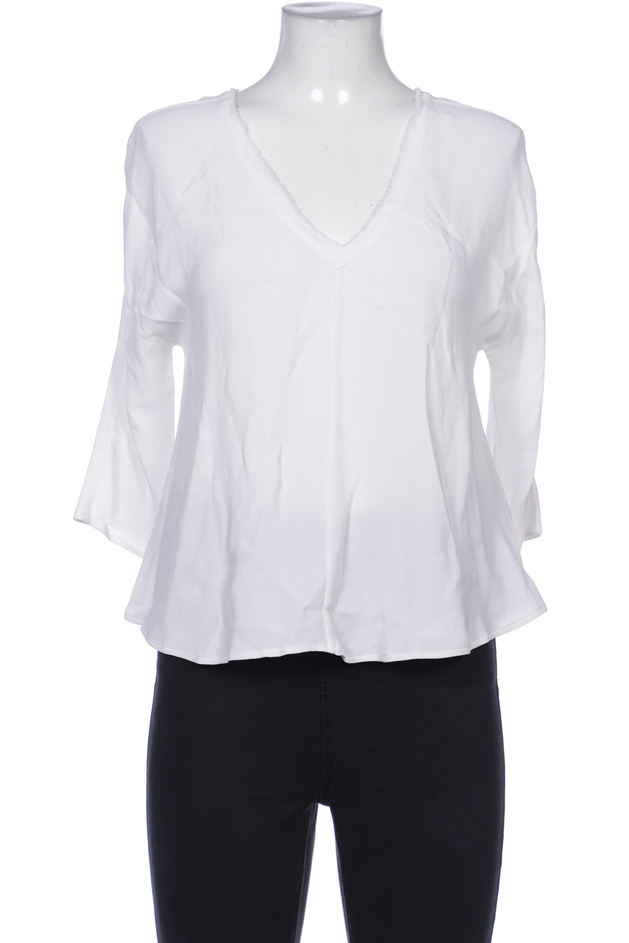 

Massimo Dutti Damen Bluse, weiß, Gr. 38