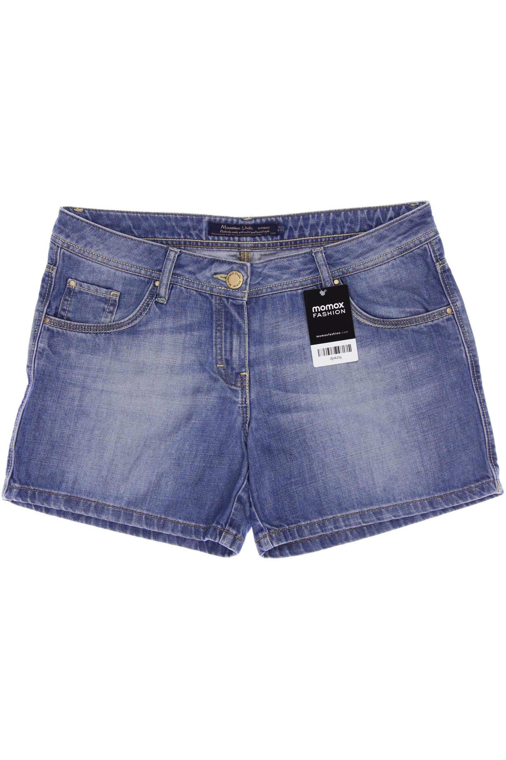 

Massimo Dutti Damen Shorts, blau, Gr. 42