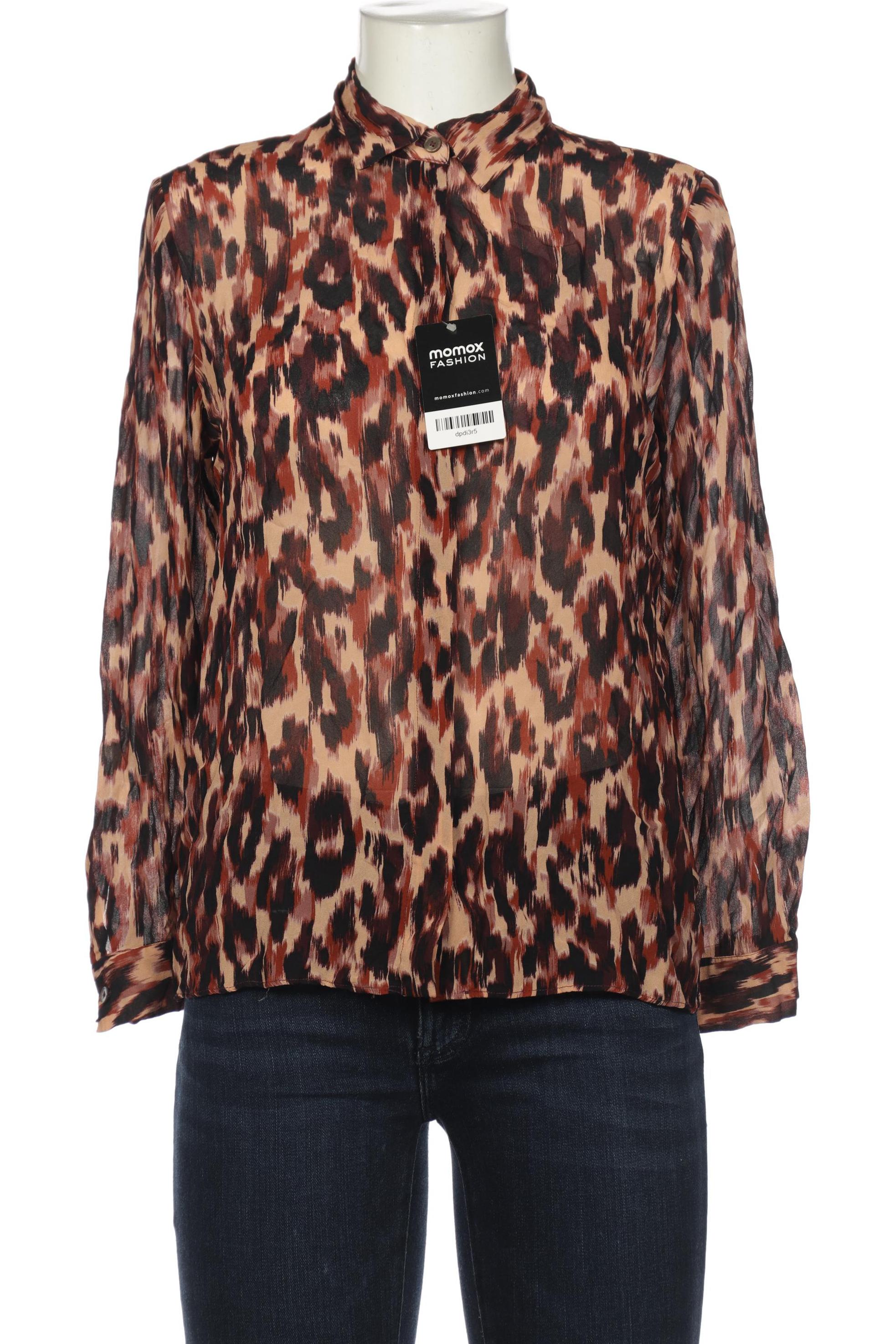 

Massimo Dutti Damen Bluse, bordeaux, Gr. 40
