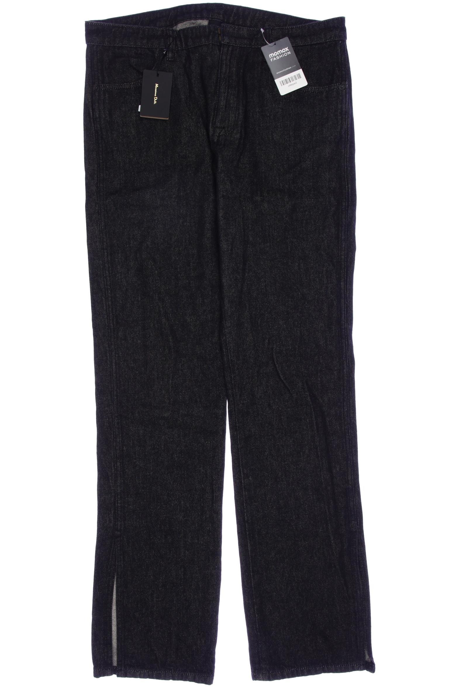

Massimo Dutti Damen Jeans, schwarz, Gr. 40