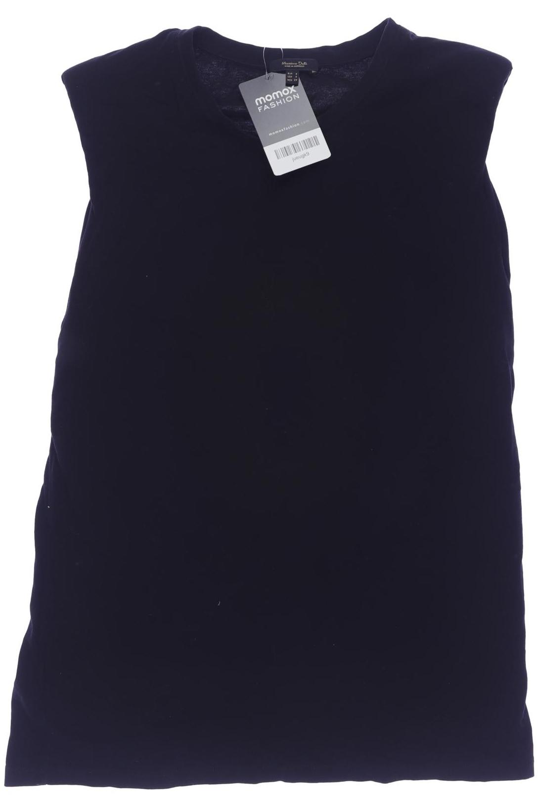 

Massimo Dutti Damen Top, schwarz, Gr. 36