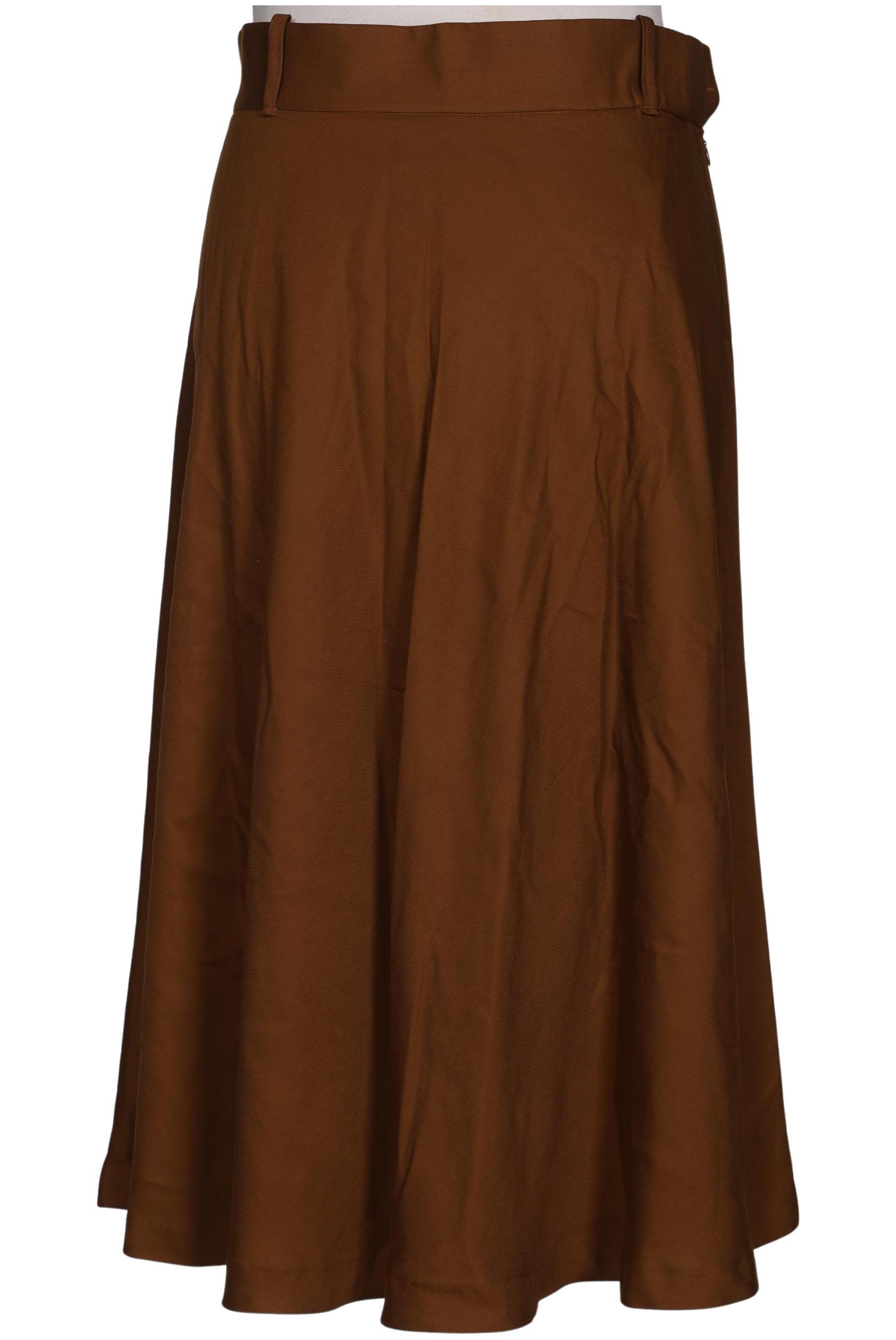

Massimo Dutti Damen Rock, braun, Gr. 42