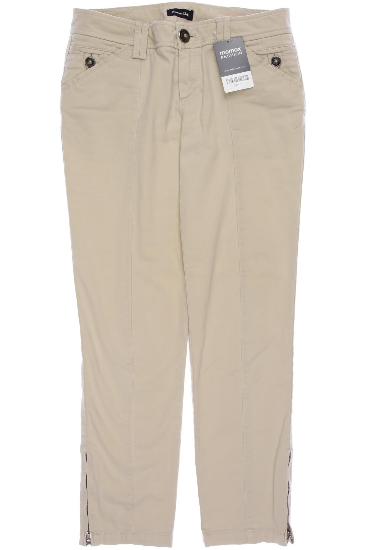

Massimo Dutti Damen Stoffhose, beige, Gr. 38