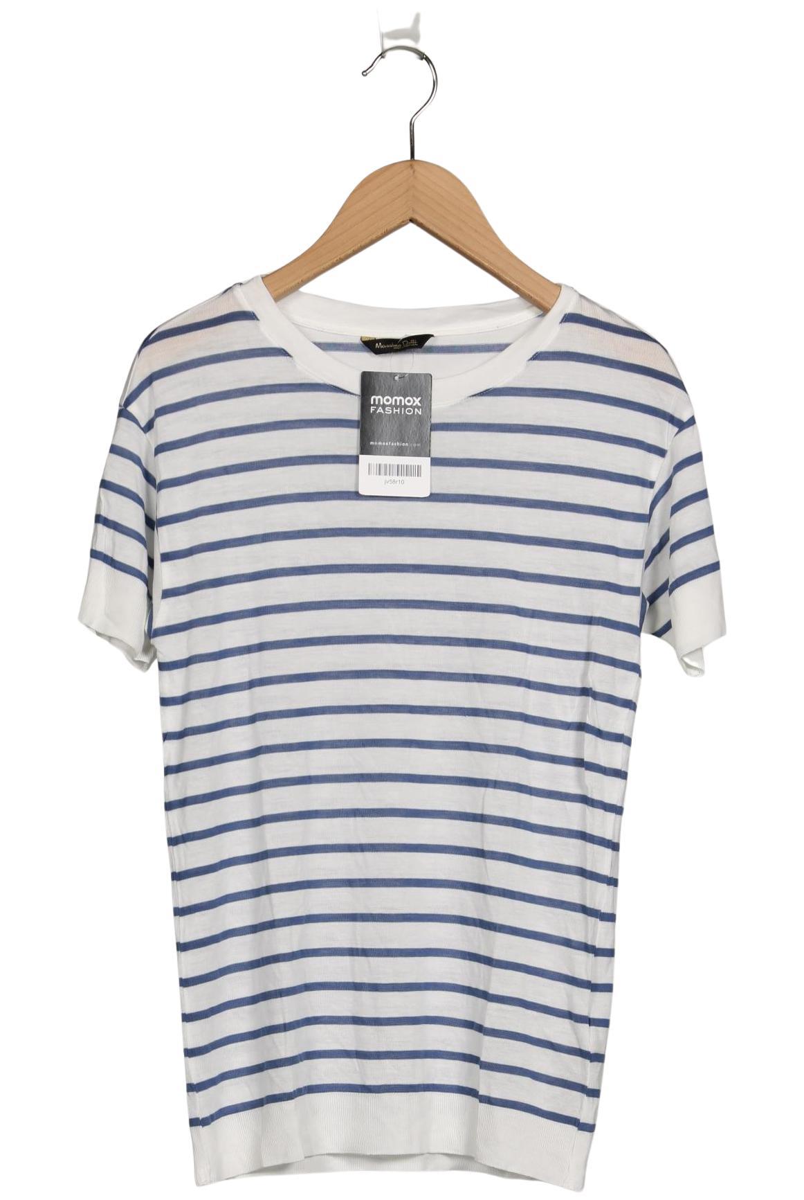 

Massimo Dutti Damen T-Shirt, weiß, Gr. 36