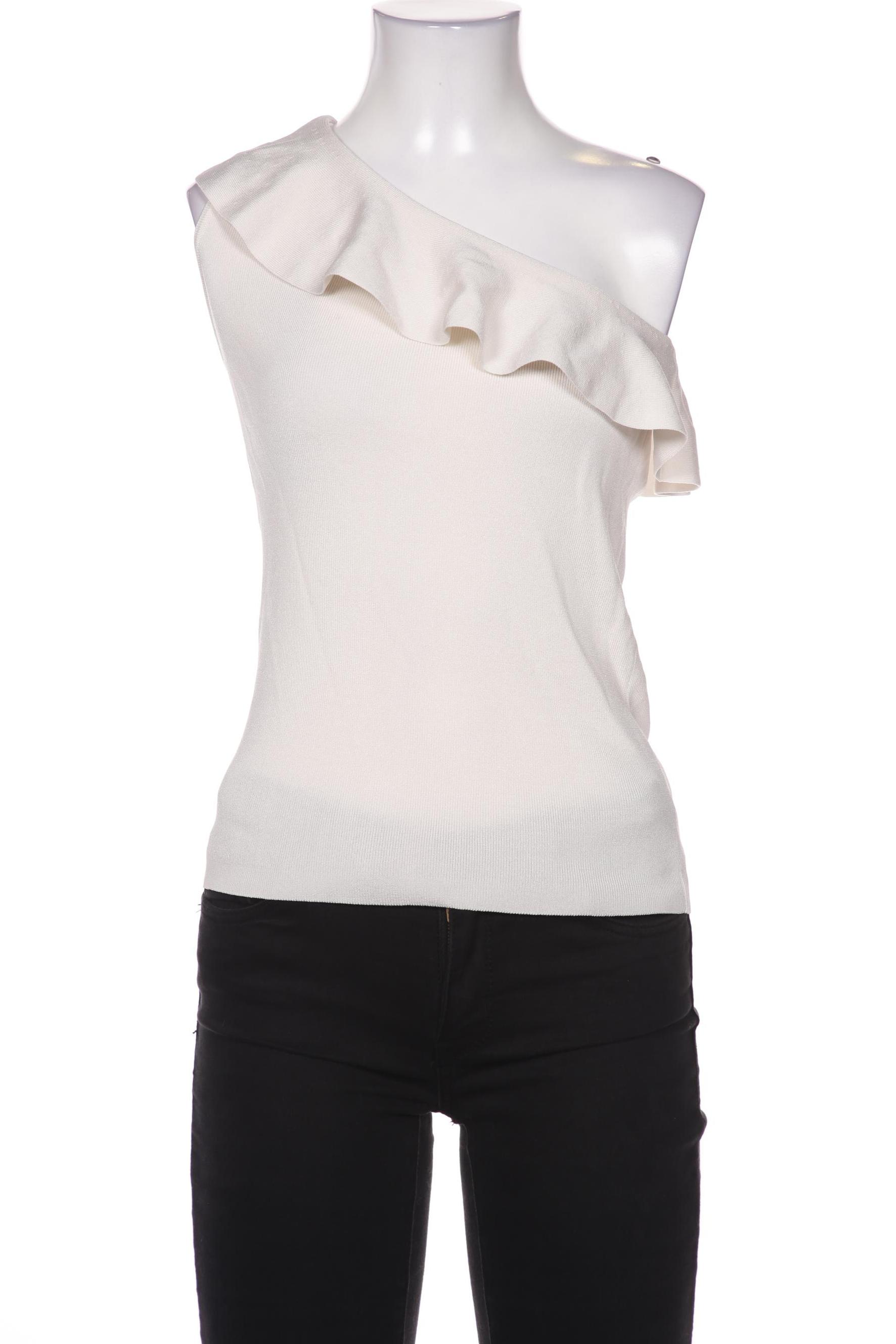 

Massimo Dutti Damen Pullover, weiß, Gr. 34