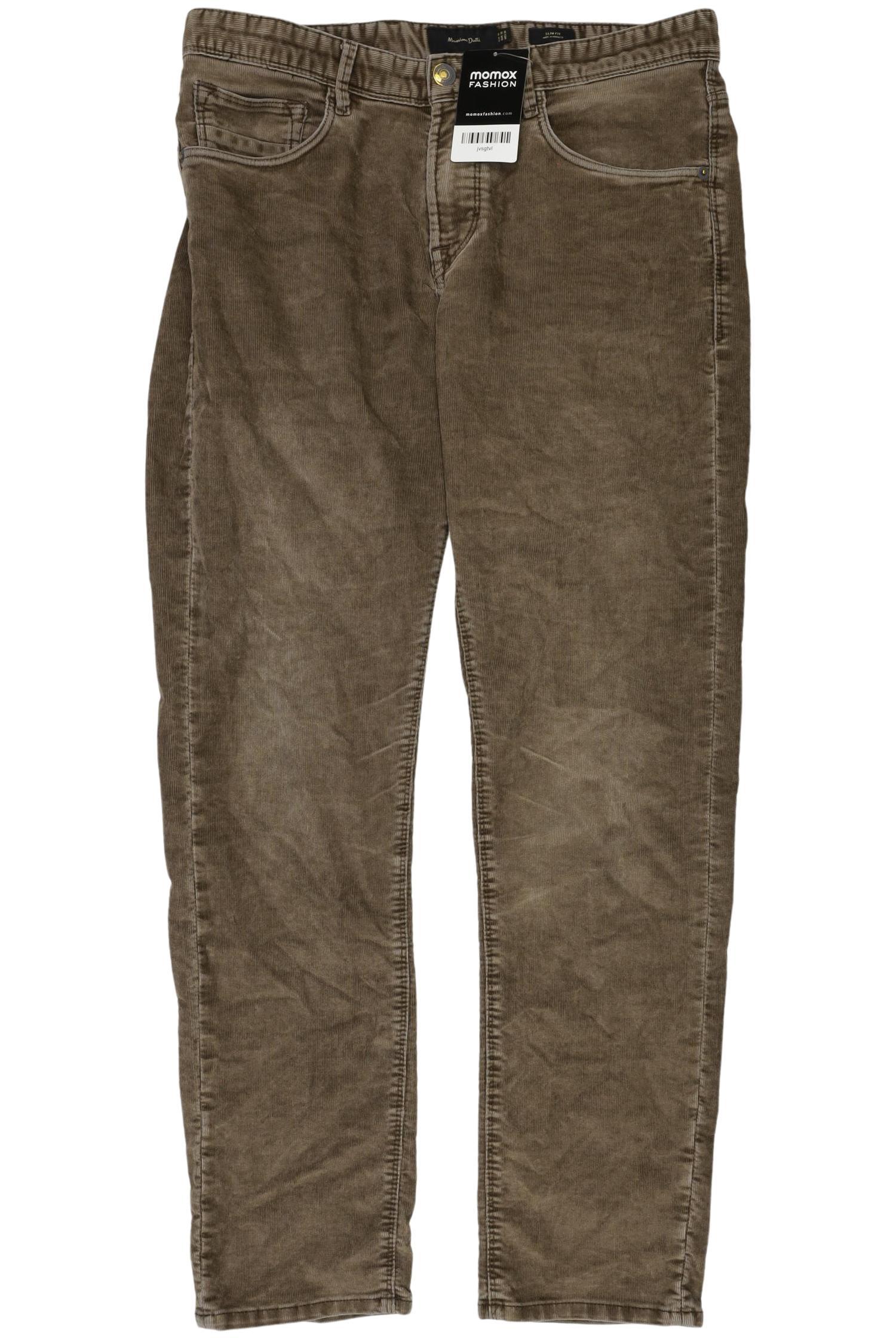 

Massimo Dutti Damen Stoffhose, braun, Gr. 30