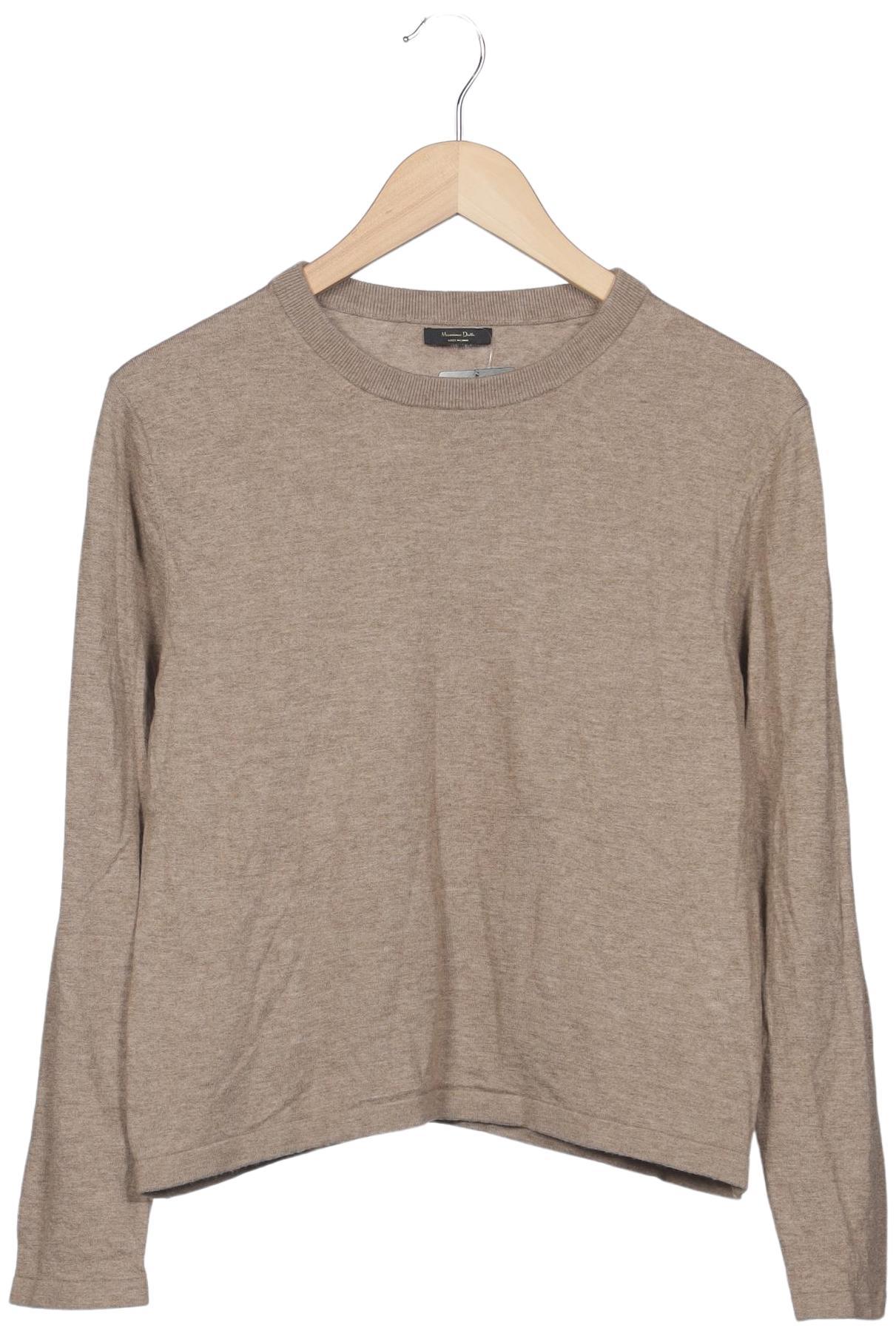 

Massimo Dutti Damen Pullover, beige, Gr. 38