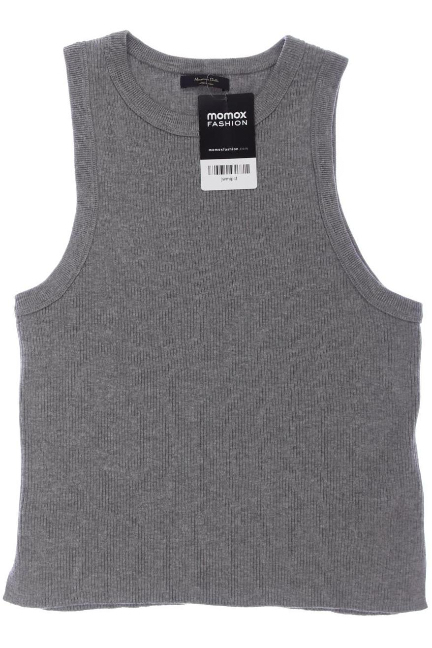 

Massimo Dutti Damen Top, grau, Gr. 38