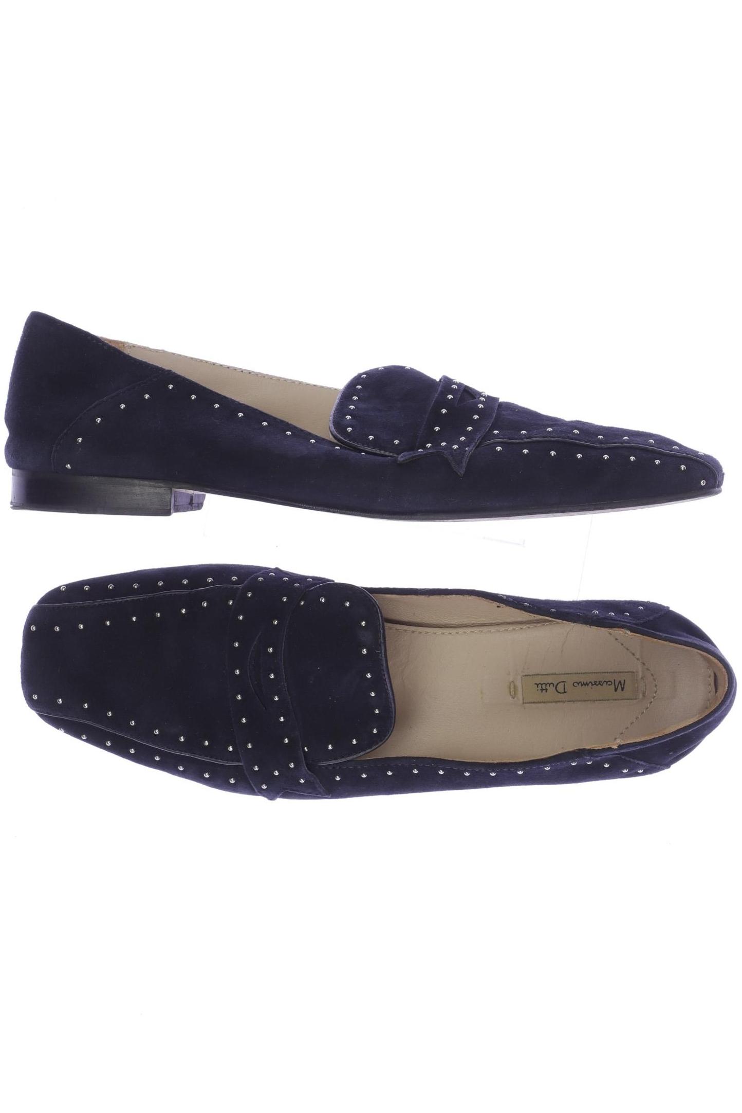 

Massimo Dutti Damen Halbschuh, marineblau, Gr. 39