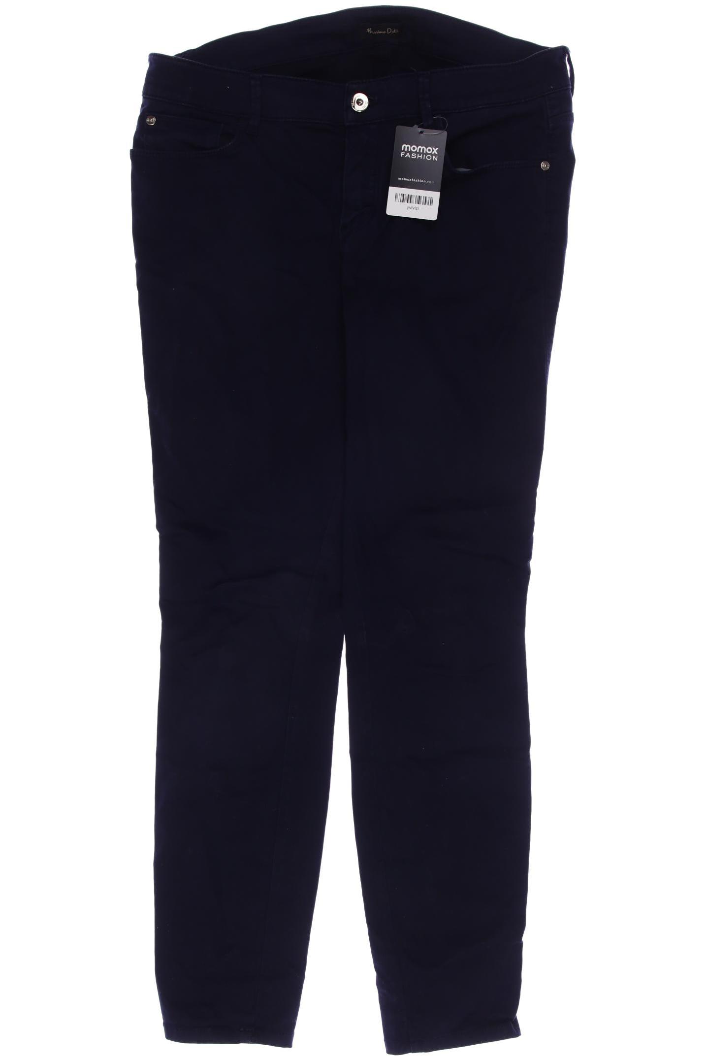 

Massimo Dutti Damen Stoffhose, marineblau