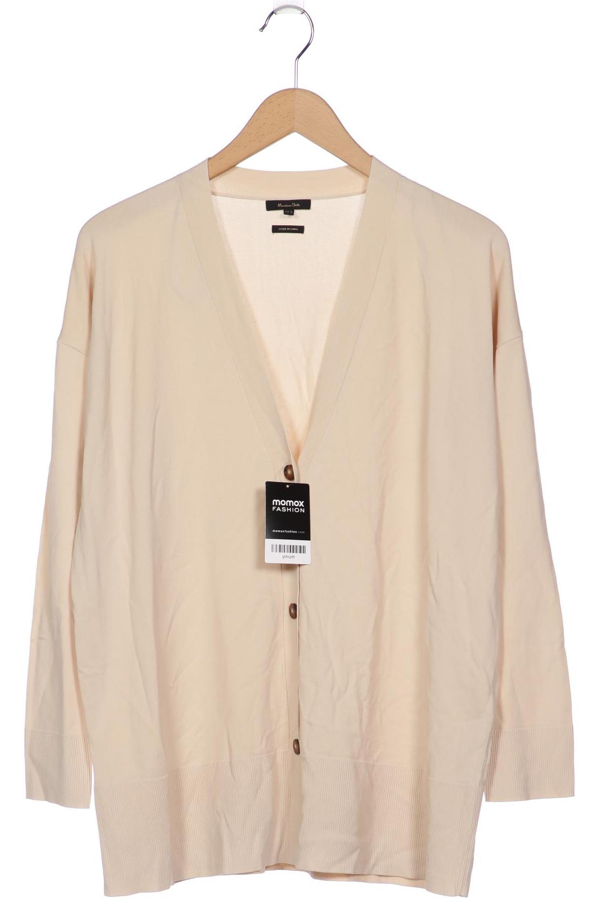 

Massimo Dutti Damen Strickjacke, cremeweiß