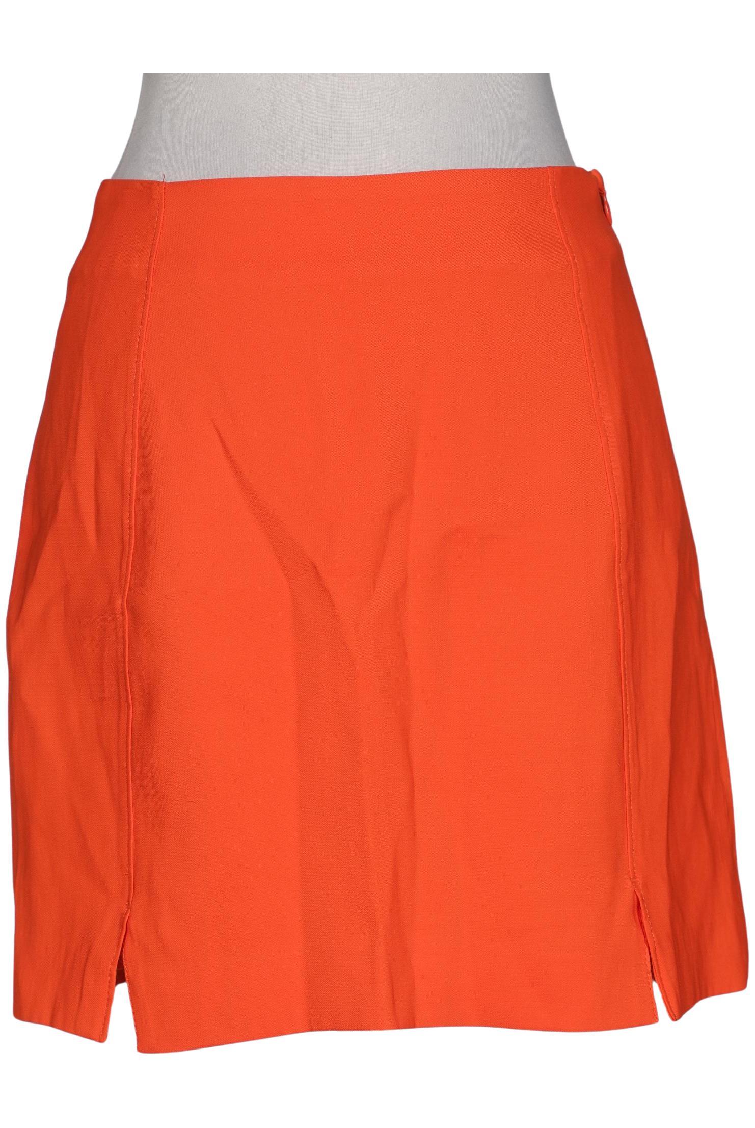 

Massimo Dutti Damen Rock, orange, Gr. 34