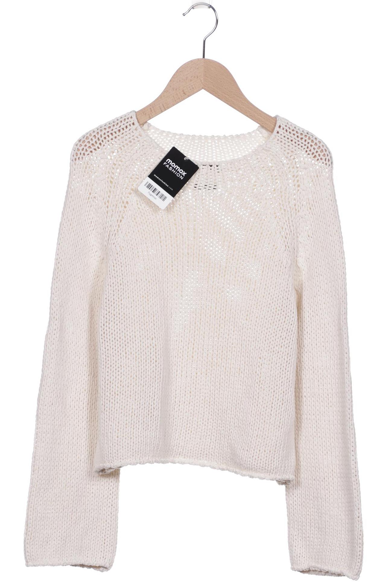 

Massimo Dutti Damen Pullover, cremeweiß, Gr. 38
