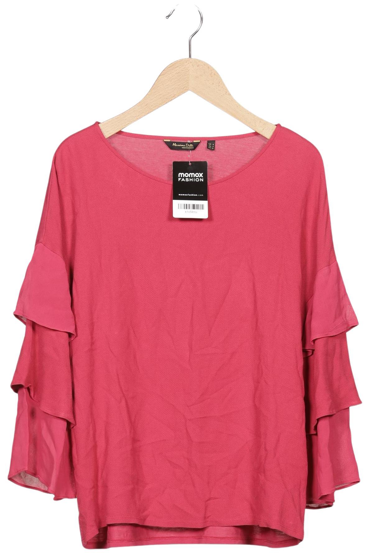 

Massimo Dutti Damen Langarmshirt, pink, Gr. 38