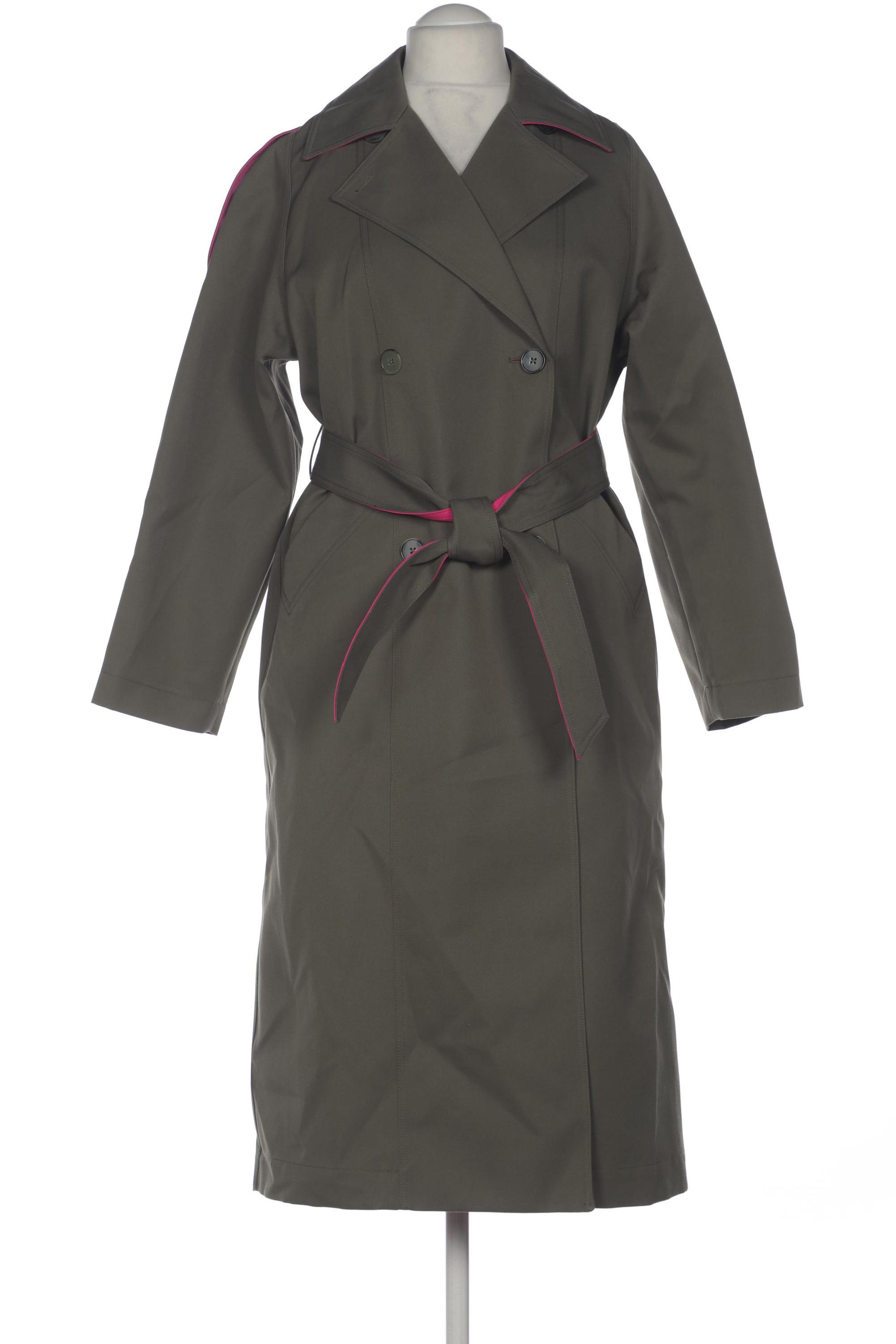 

Massimo Dutti Damen Mantel, grün, Gr. 38