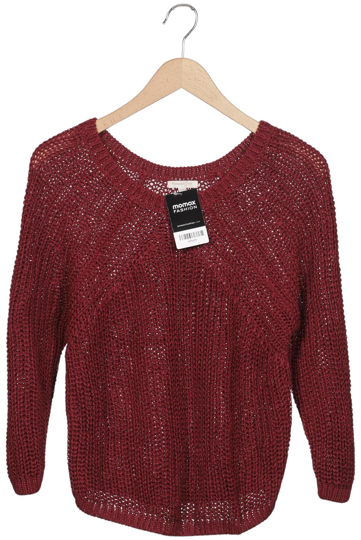 

Massimo Dutti Damen Pullover, bordeaux, Gr. 34