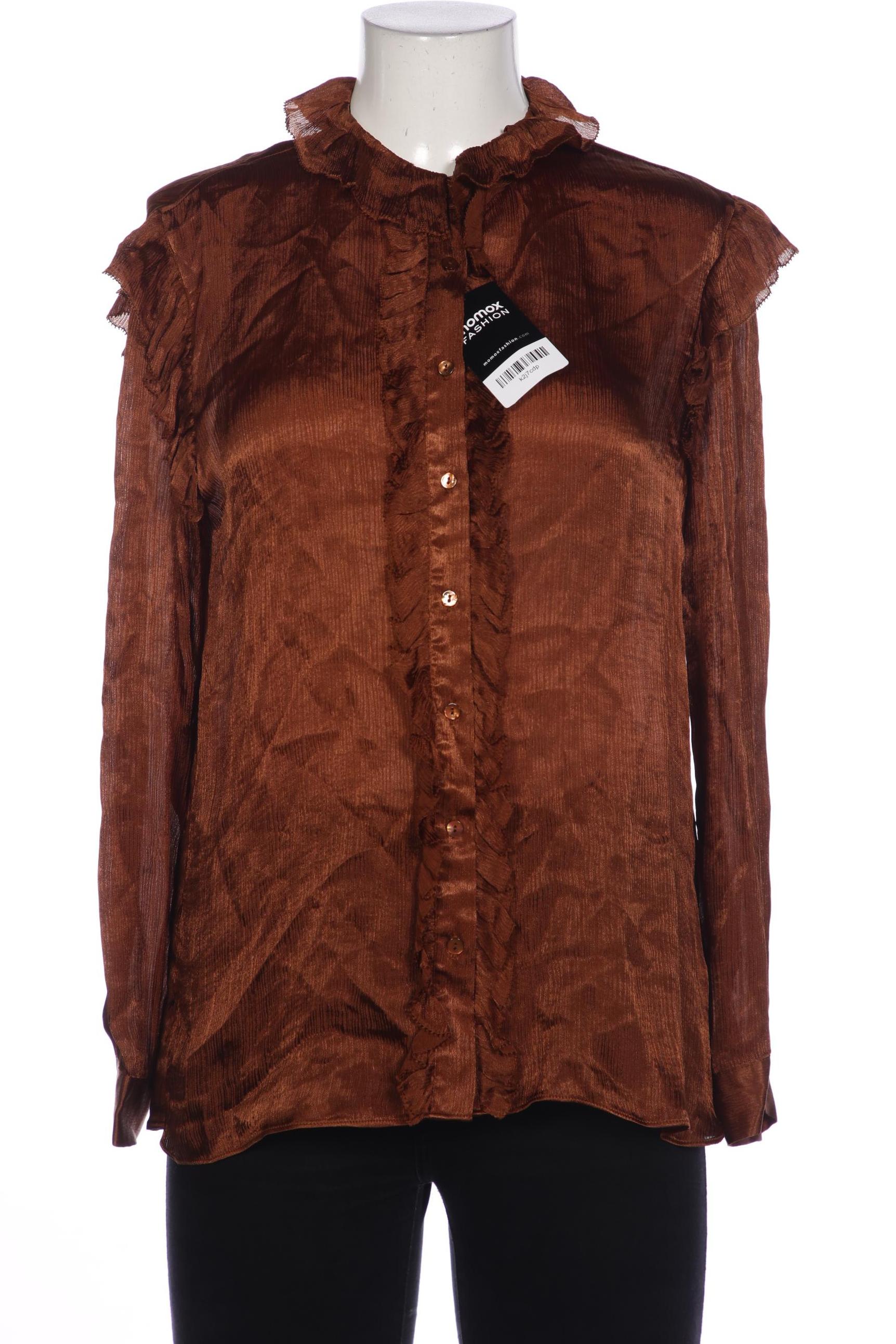 

Massimo Dutti Damen Bluse, braun, Gr. 40