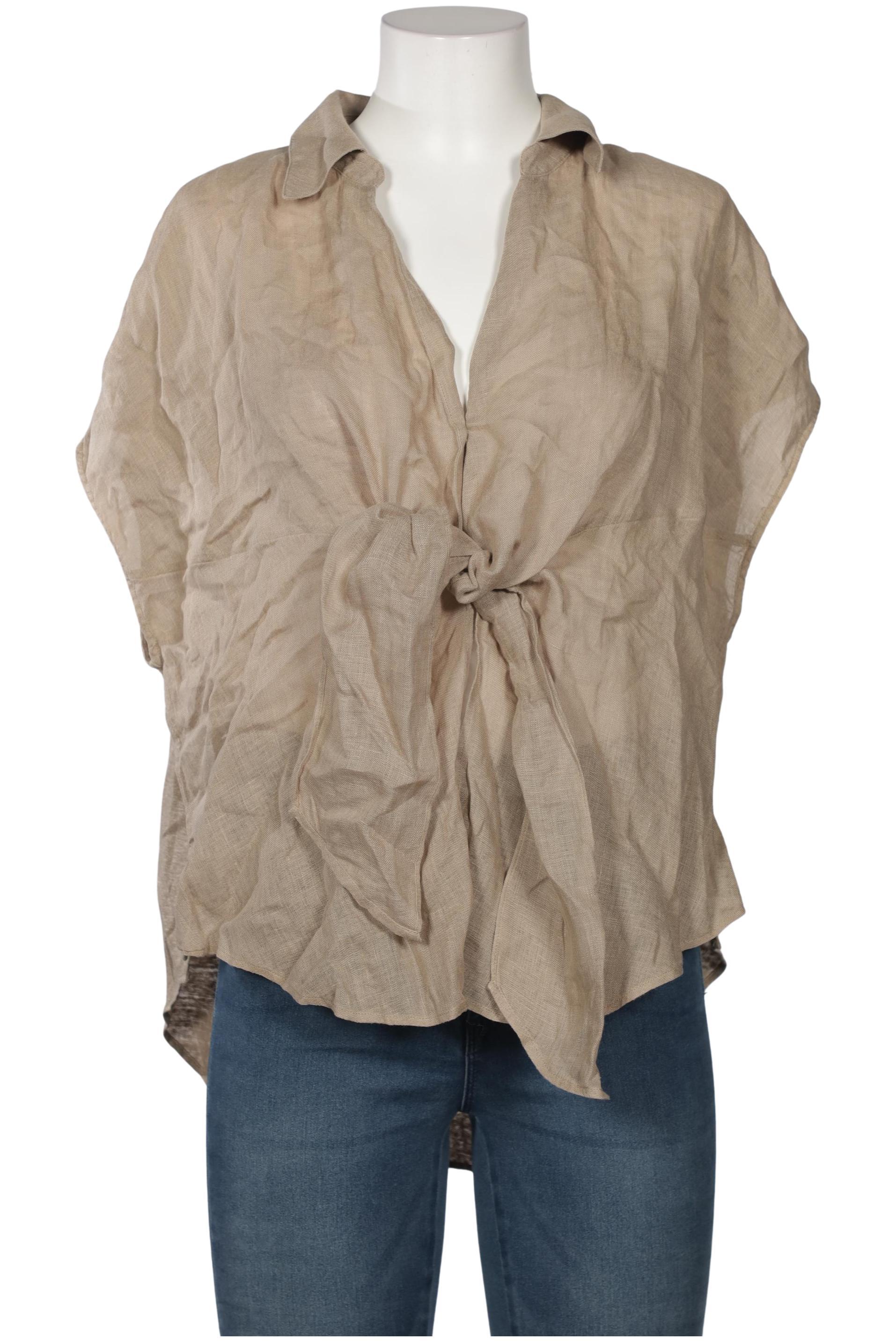 

Massimo Dutti Damen Bluse, beige, Gr. 38