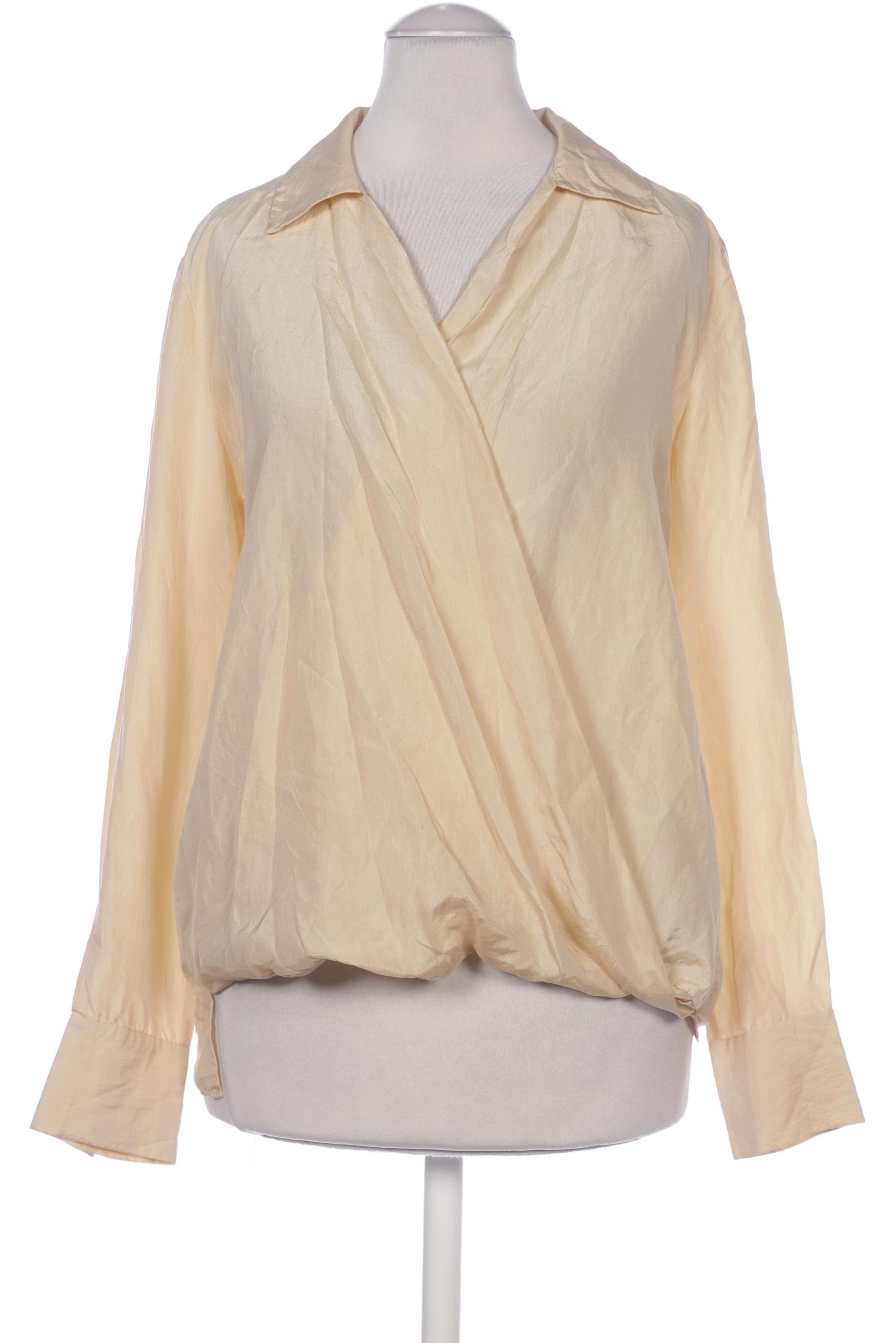 

Massimo Dutti Damen Bluse, beige, Gr. 34