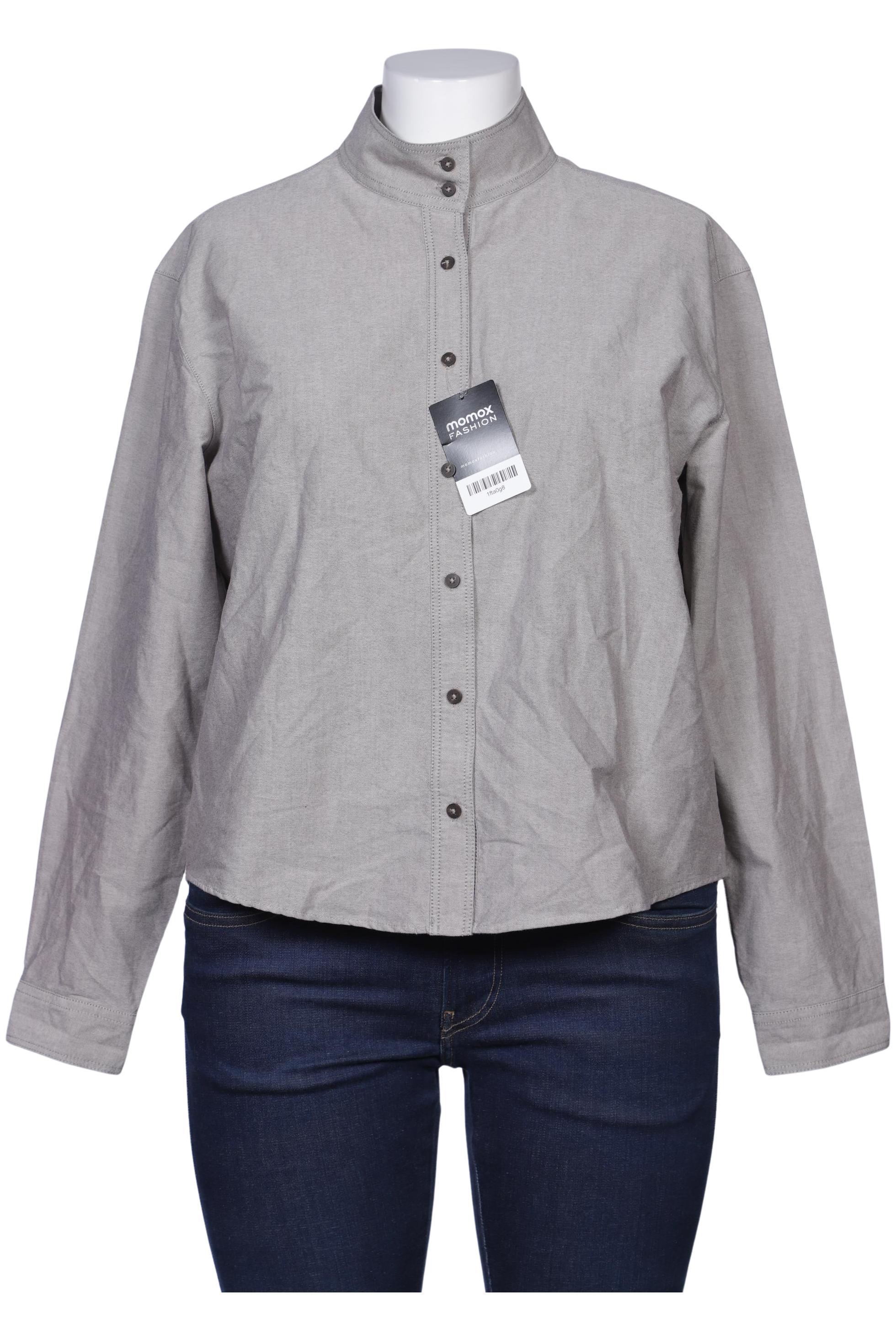 

Massimo Dutti Damen Bluse, grau, Gr. 48