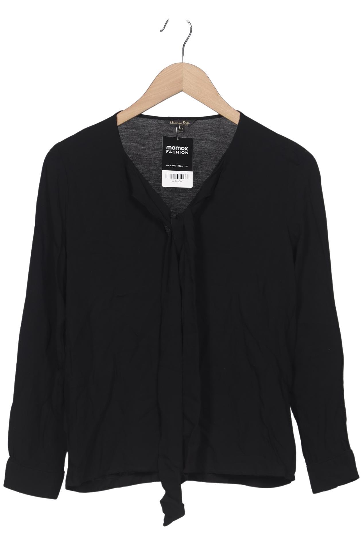 

Massimo Dutti Damen Langarmshirt, schwarz, Gr. 38