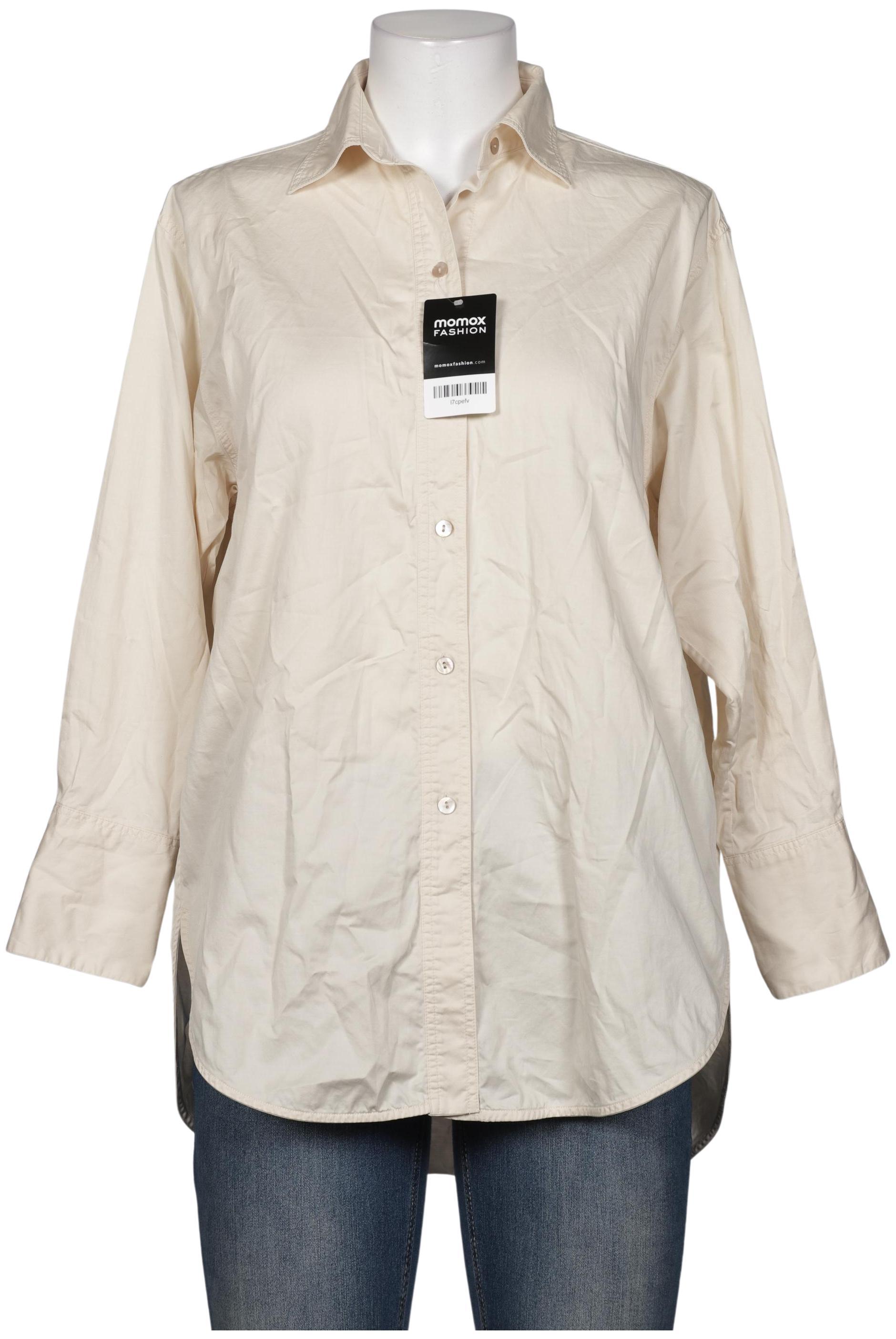 

Massimo Dutti Damen Bluse, cremeweiß, Gr. 36