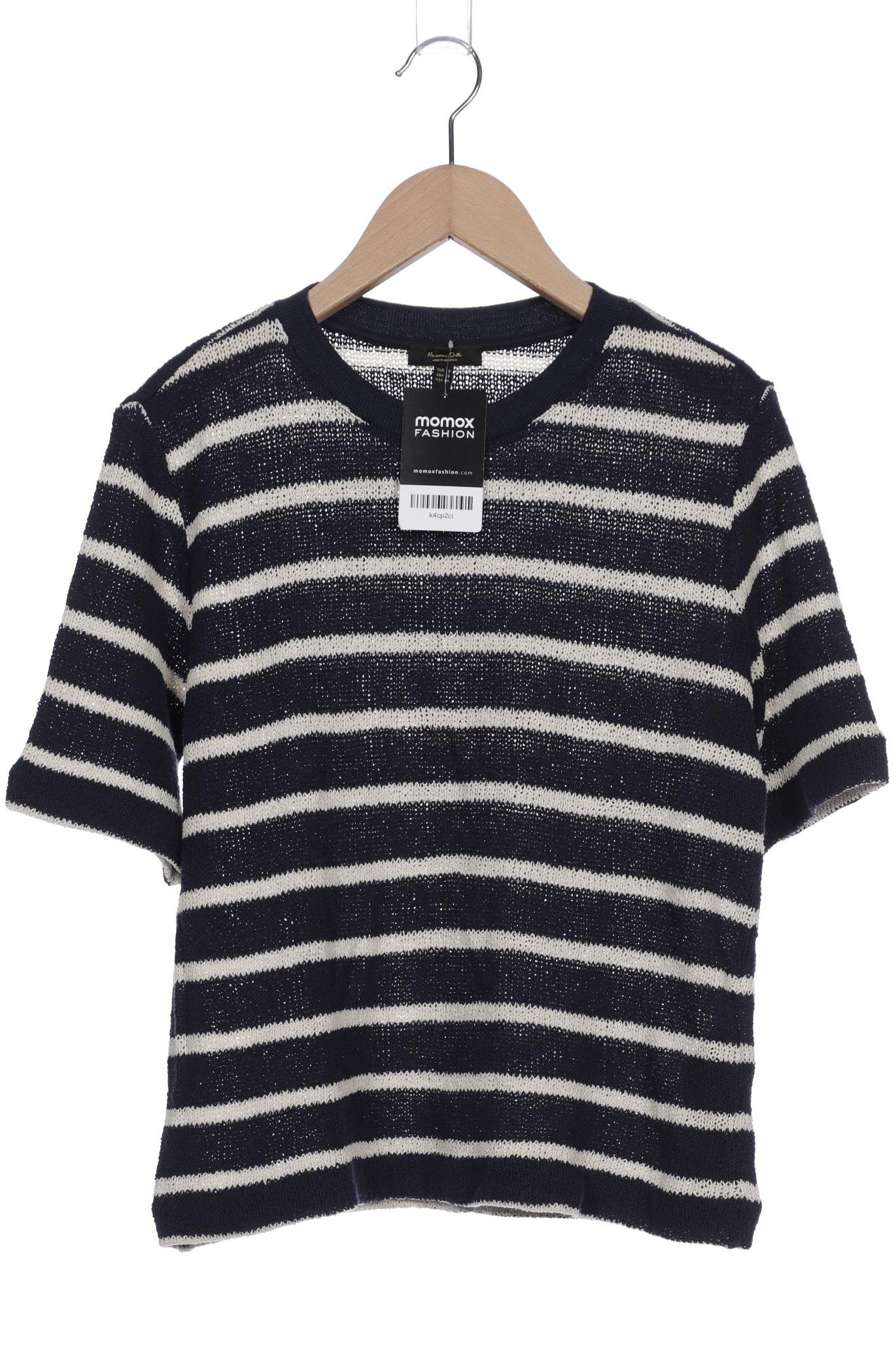 

Massimo Dutti Damen Pullover, marineblau, Gr. 36