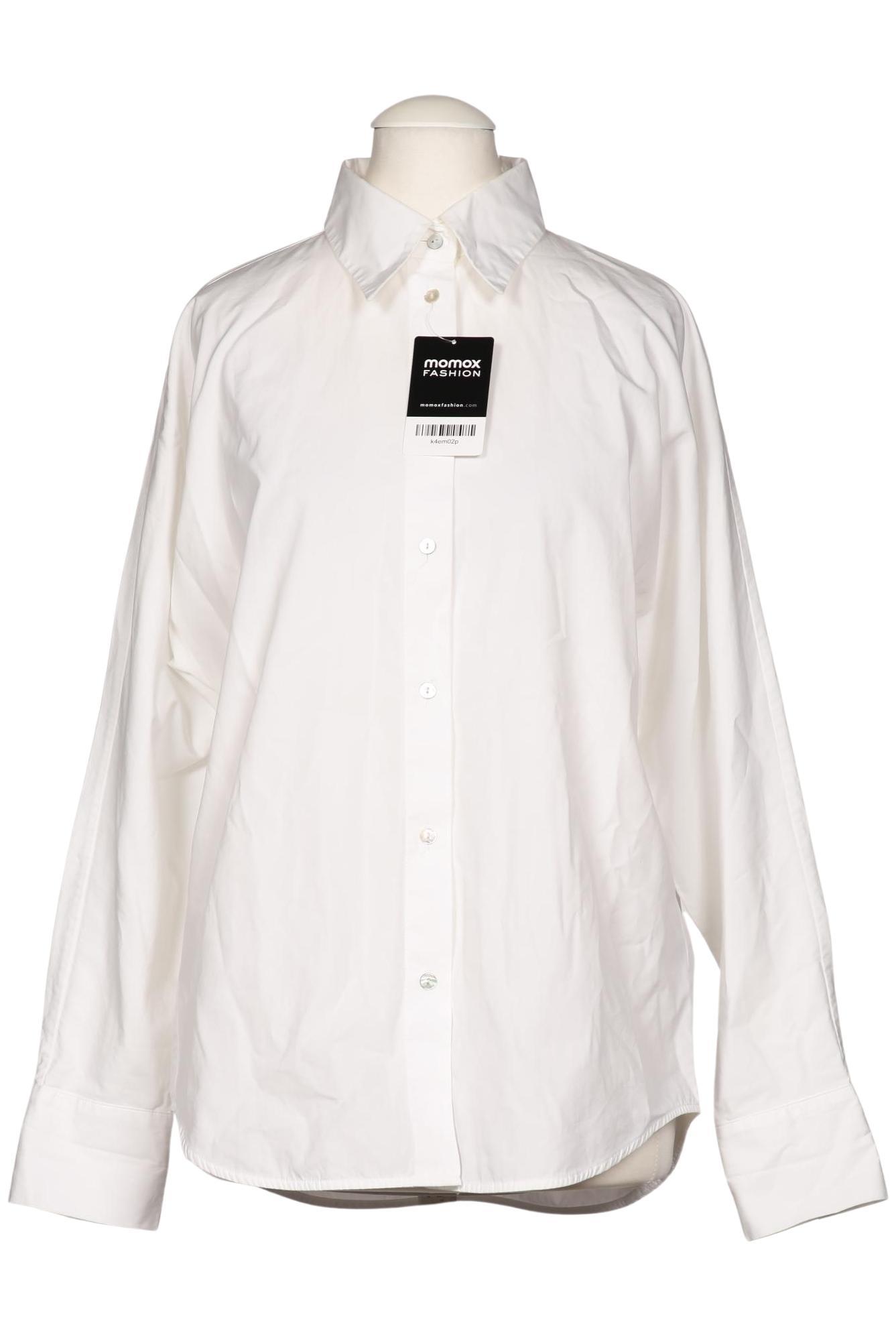 

Massimo Dutti Damen Bluse, weiß, Gr. 34