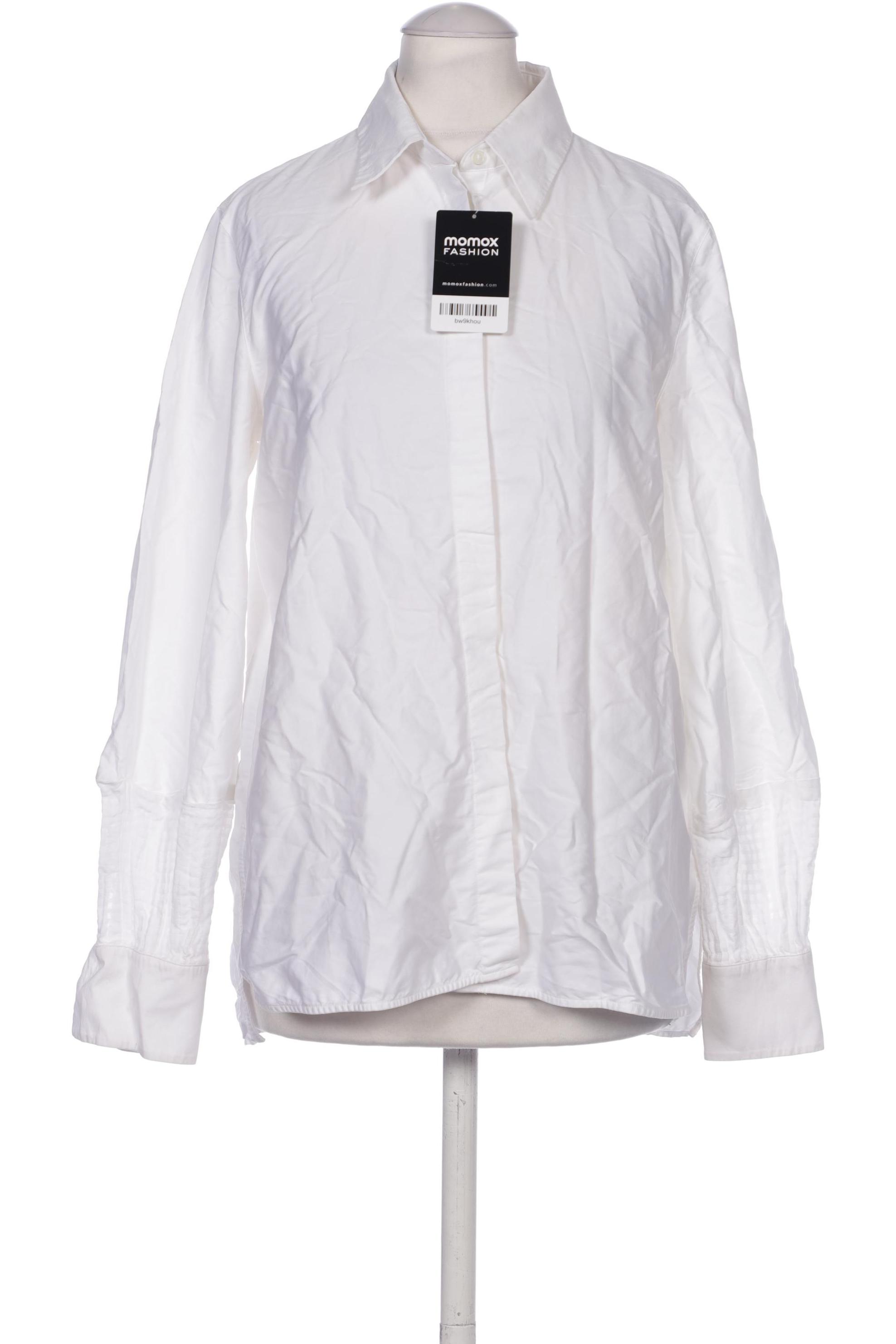 

Massimo Dutti Damen Bluse, weiß, Gr. 36