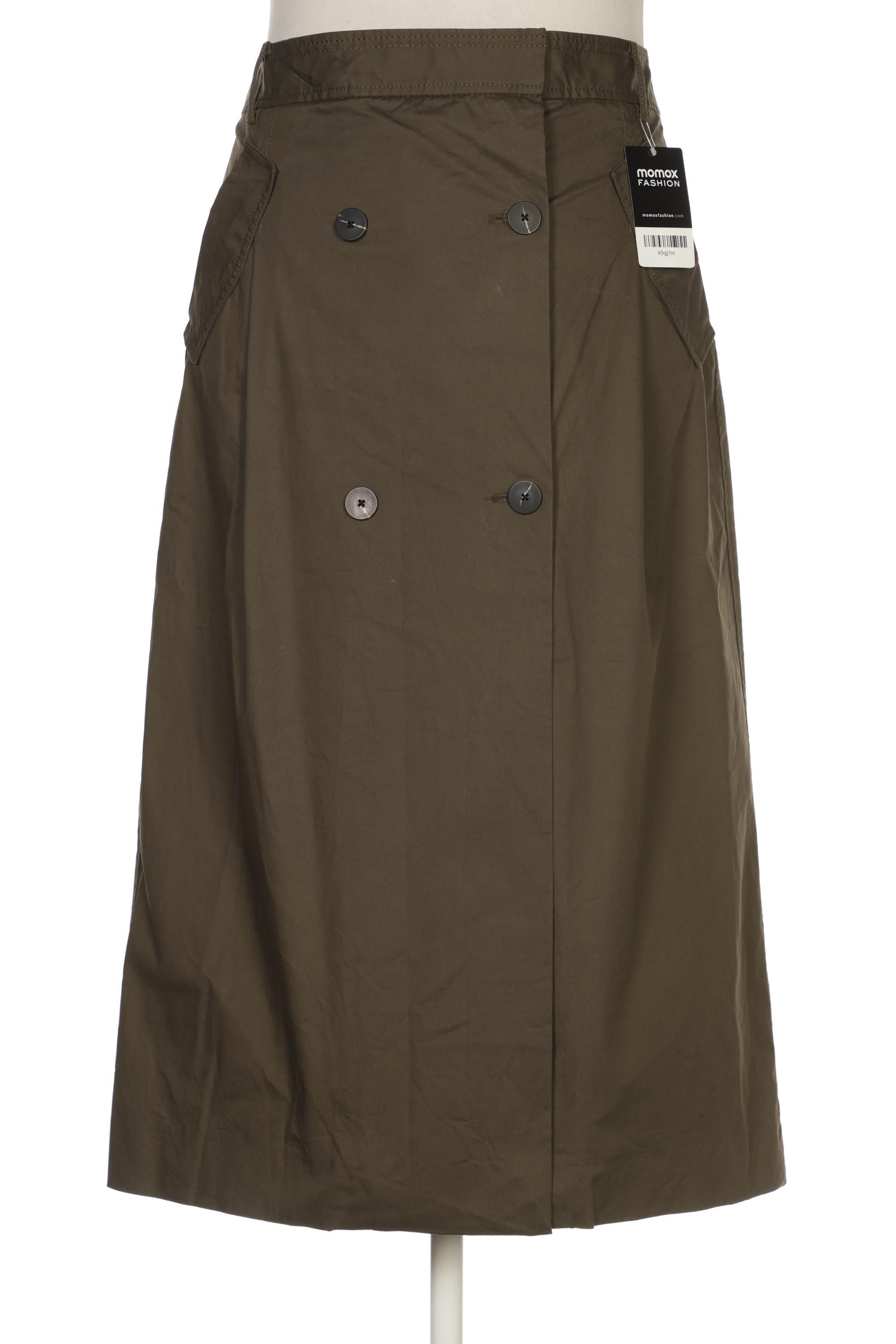 

Massimo Dutti Damen Rock, grün, Gr. 42