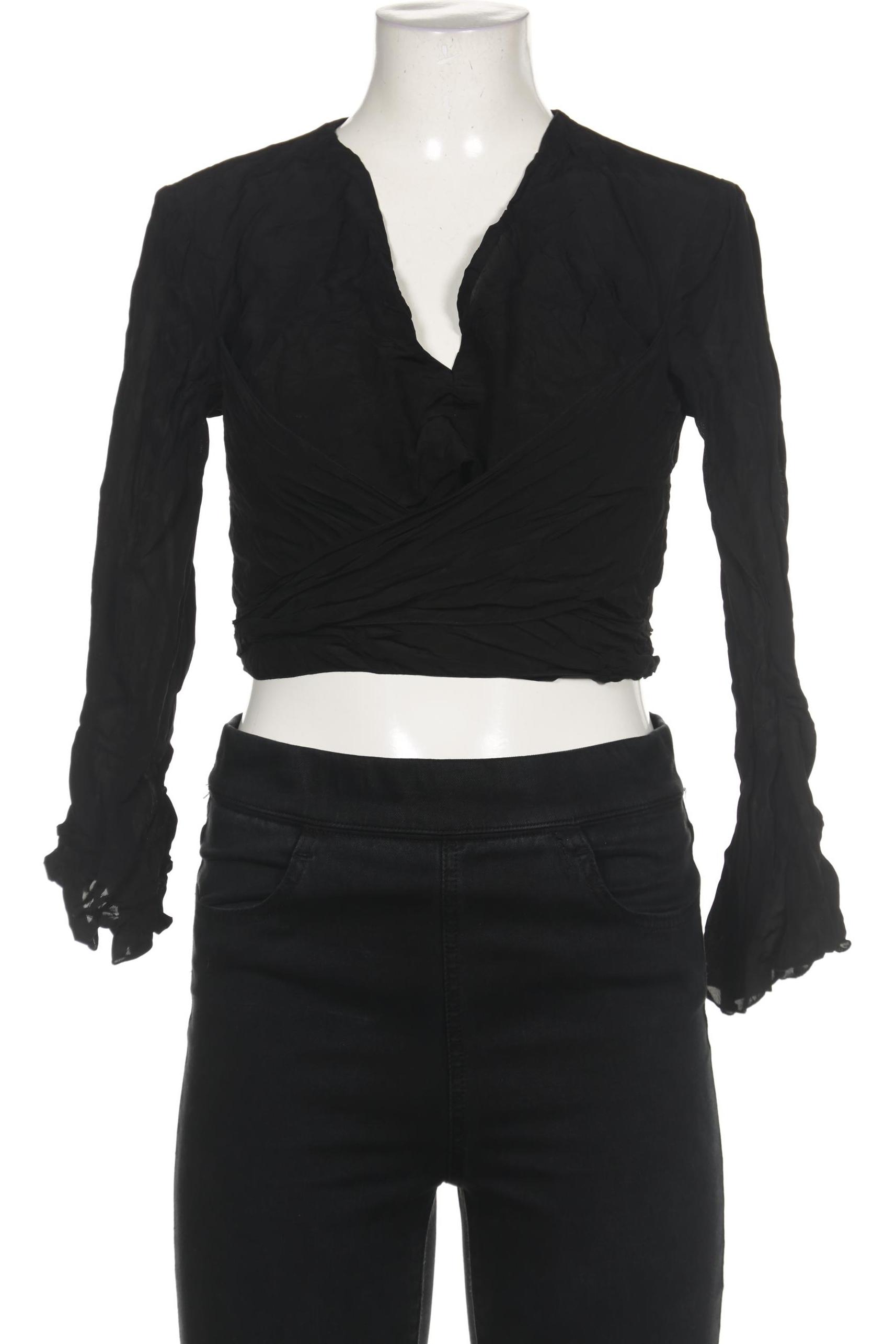 Thumbnail - Massimo Dutti Damen Bluse, schwarz, Gr. 38