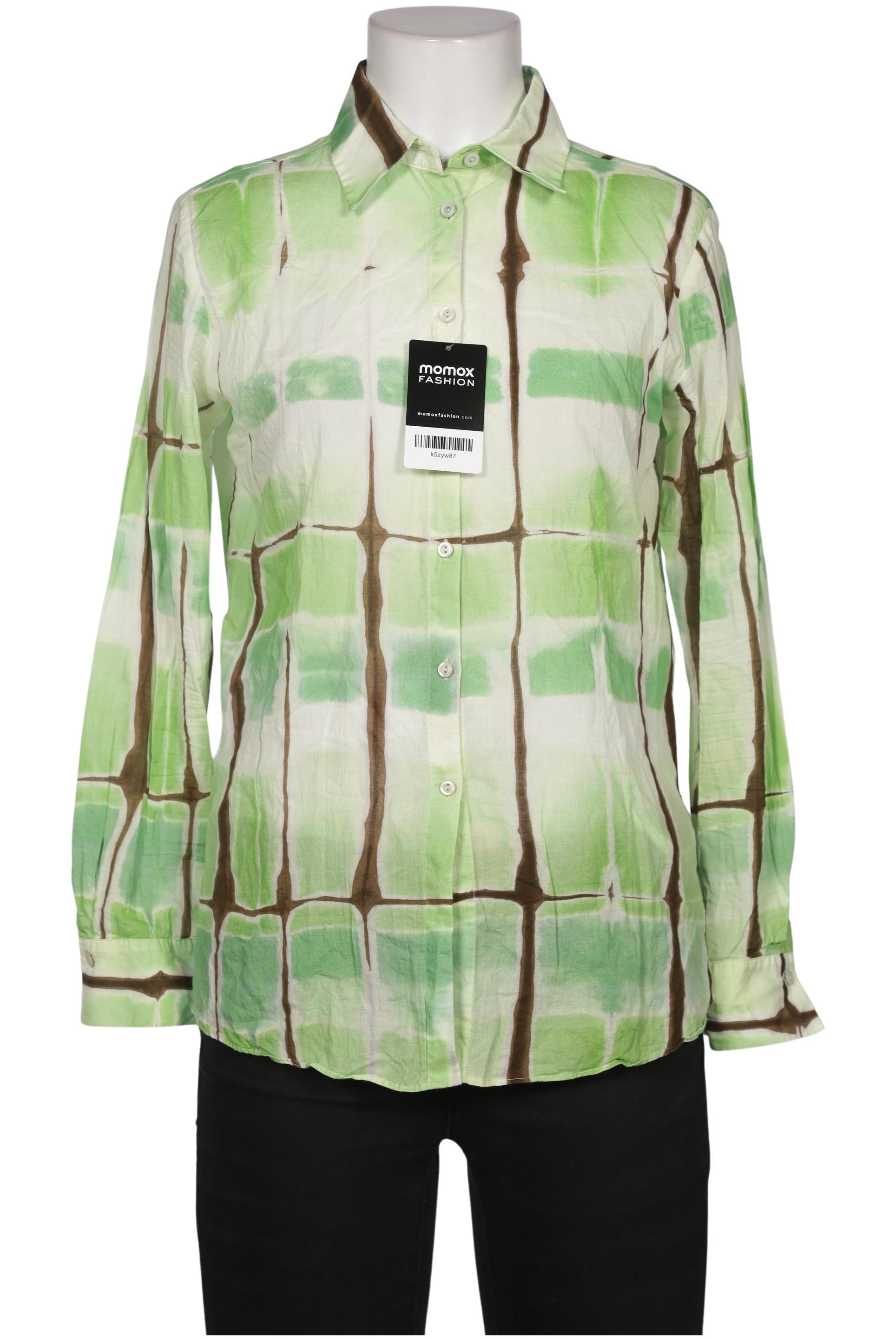 

Massimo Dutti Damen Bluse, grün, Gr. 34