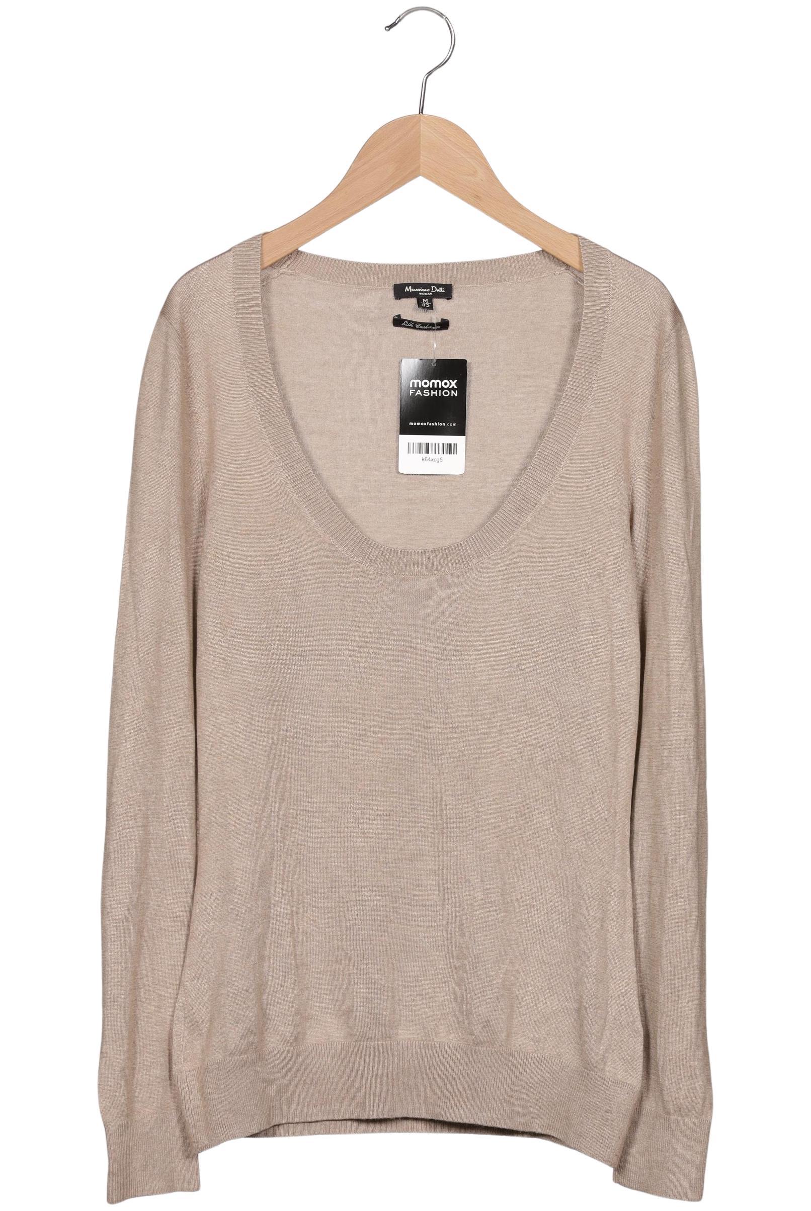 

Massimo Dutti Damen Pullover, beige, Gr. 32