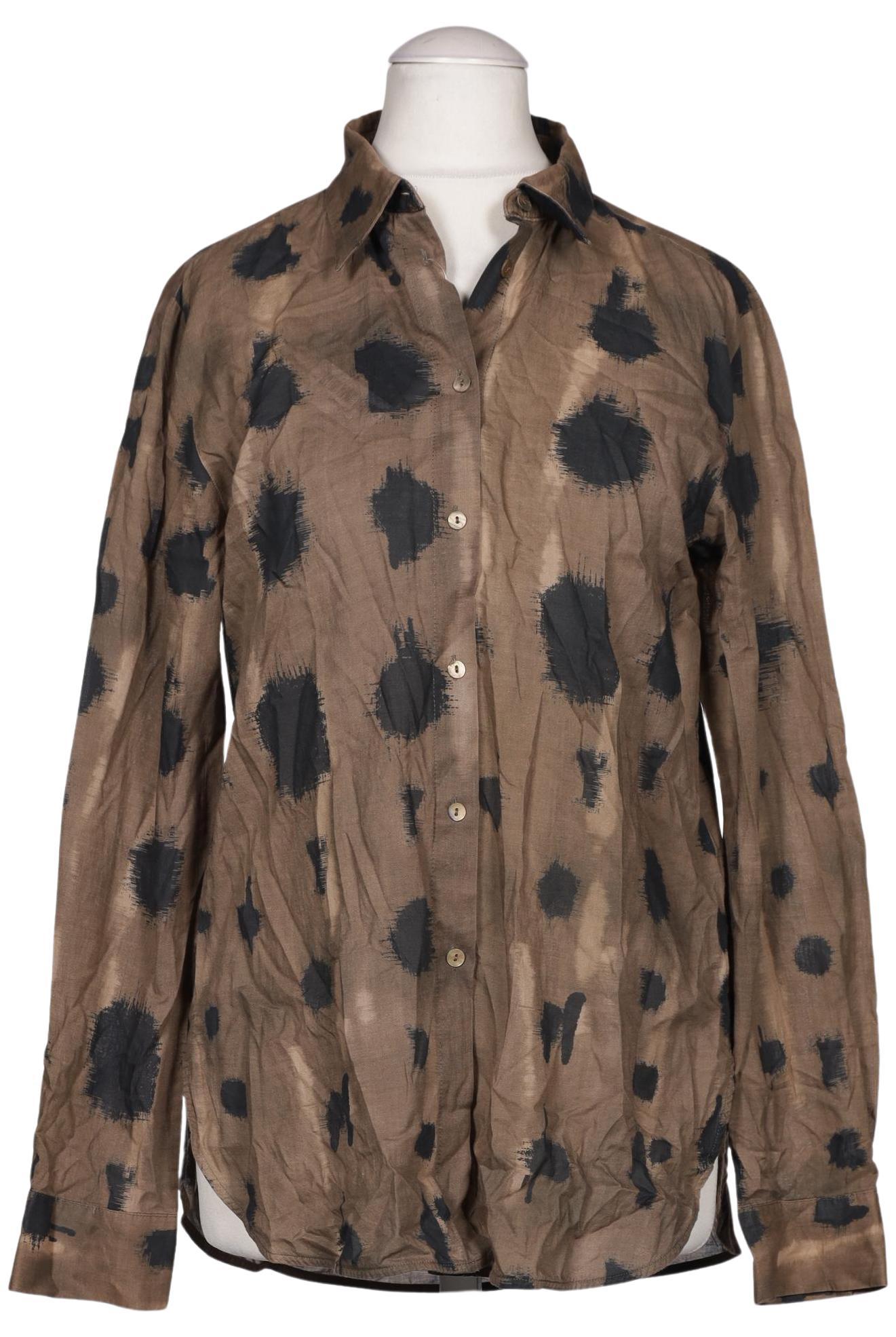 

Massimo Dutti Damen Bluse, braun, Gr. 34