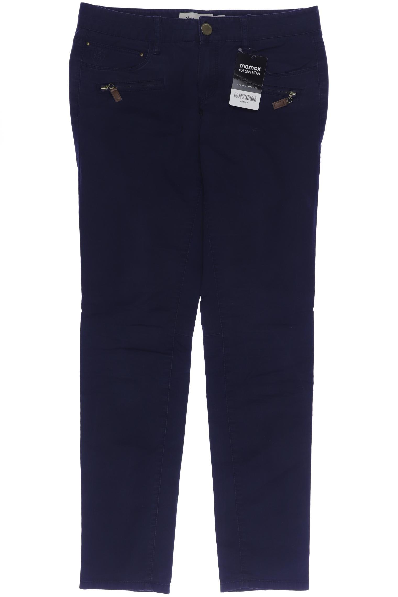 

Massimo Dutti Damen Stoffhose, marineblau, Gr. 38